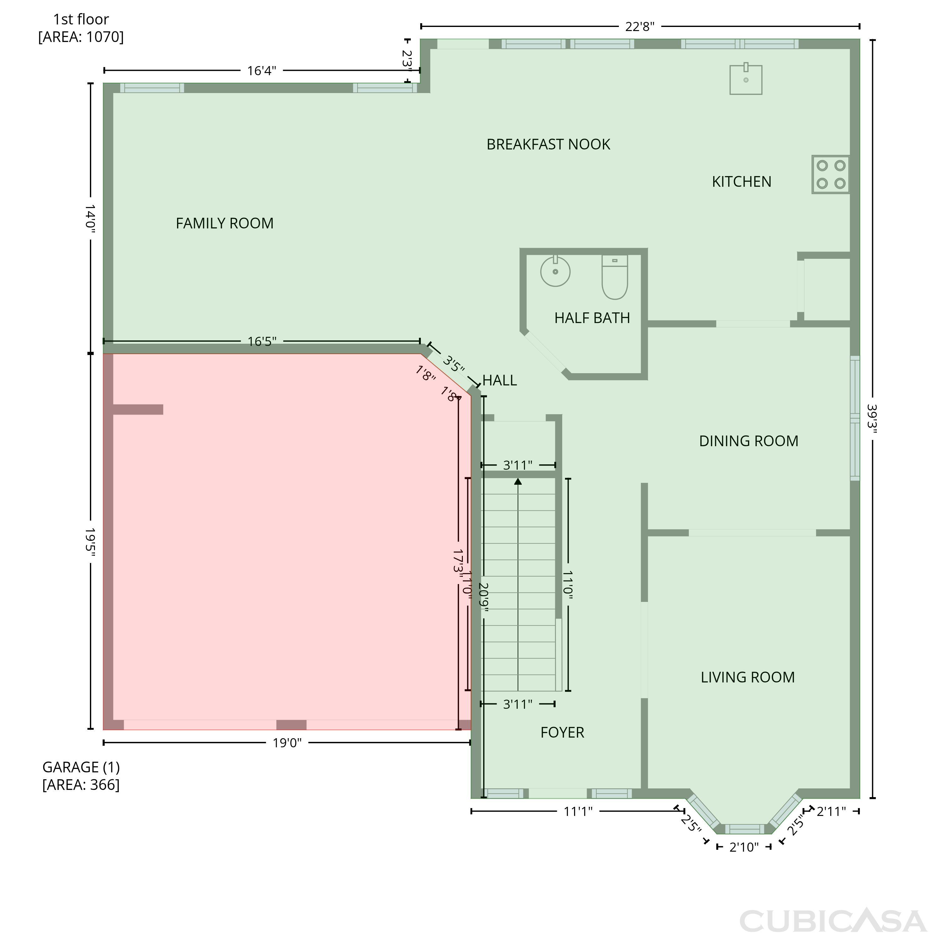 Main Floor of 2182 Apple Orchard Way, Austell, GA