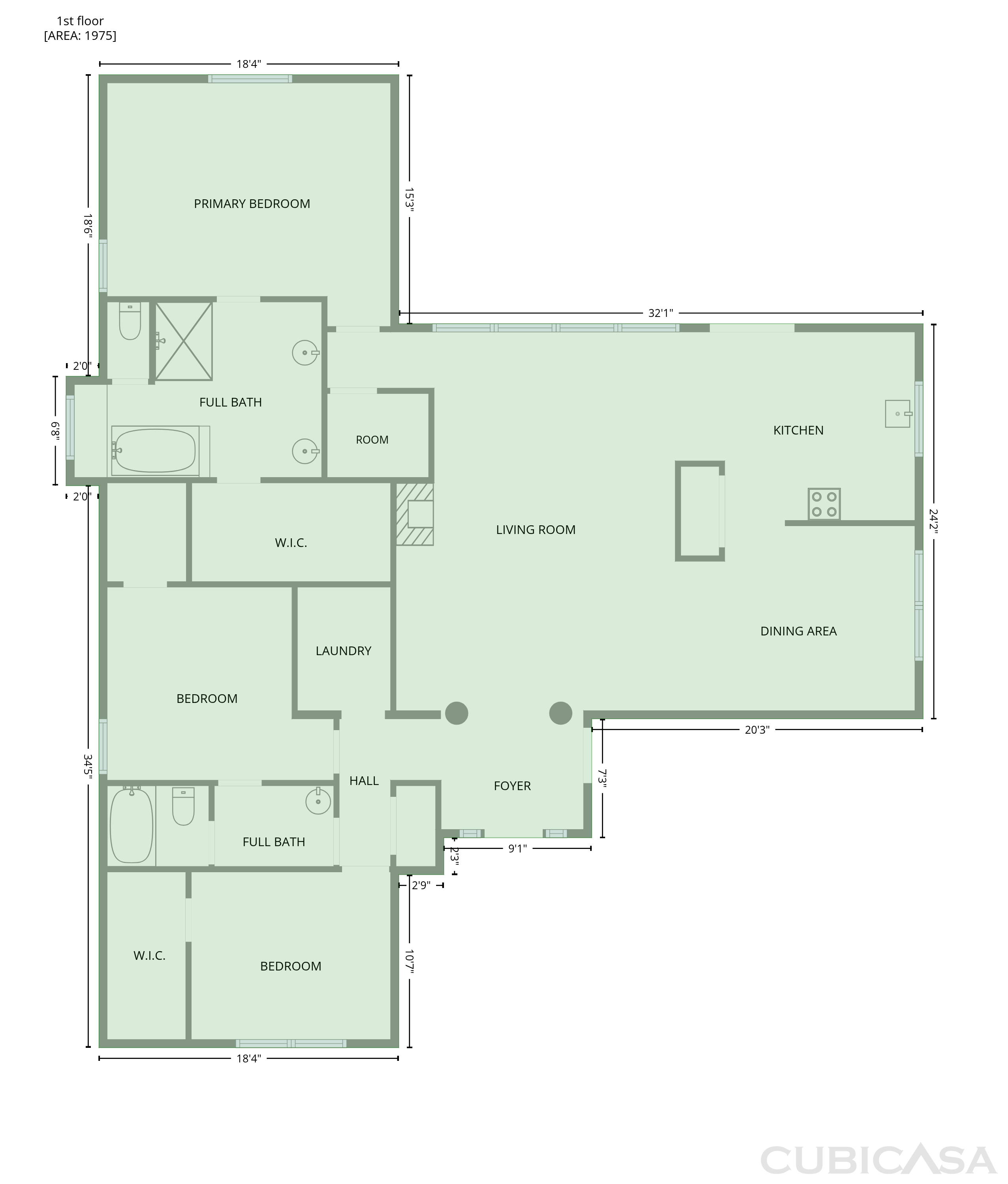 Main Floor of 3906 E Amberwood Dr, Phoenix, AZ