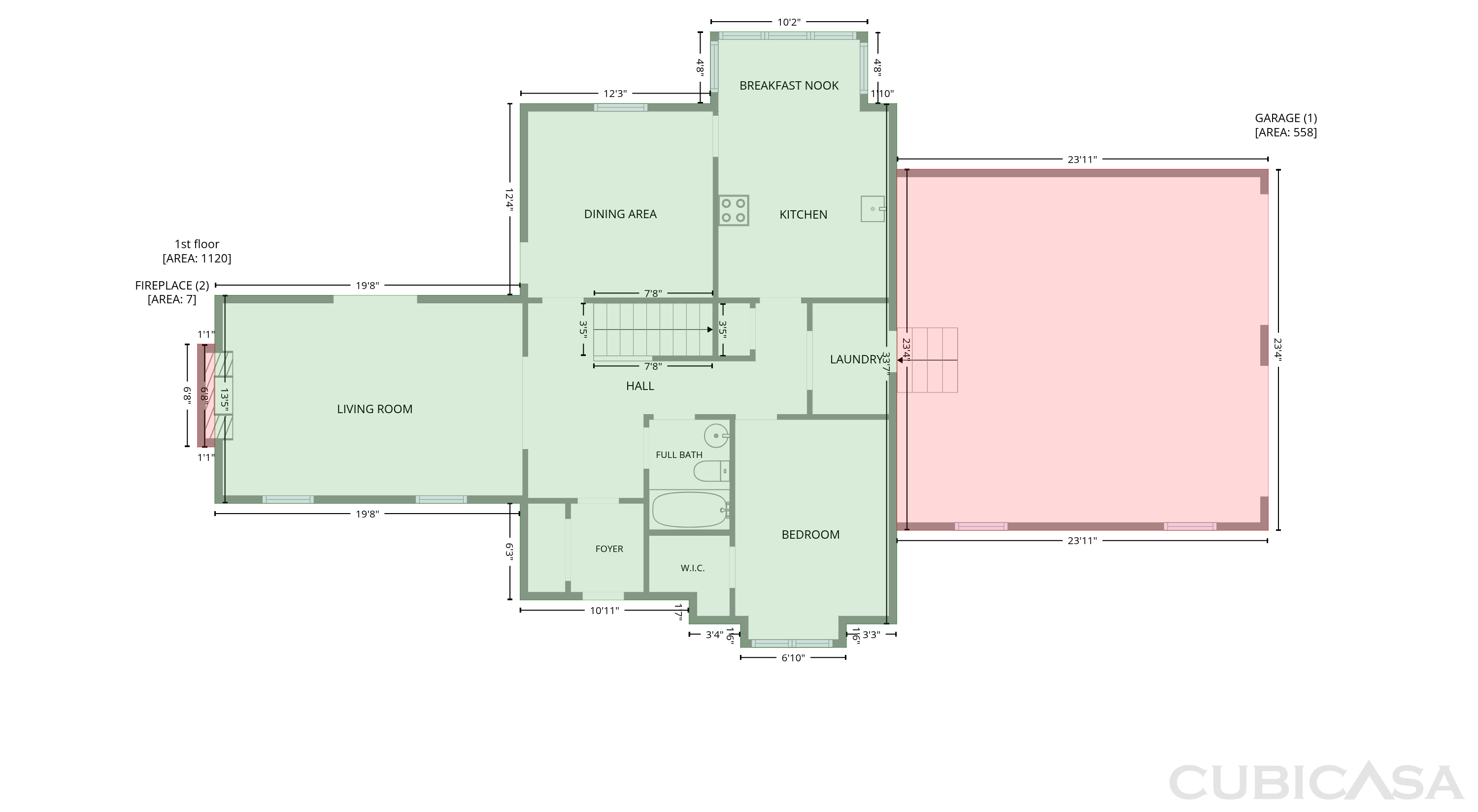Main Floor of 1711 Hickory Ridge Rd, Rock Hill, SC