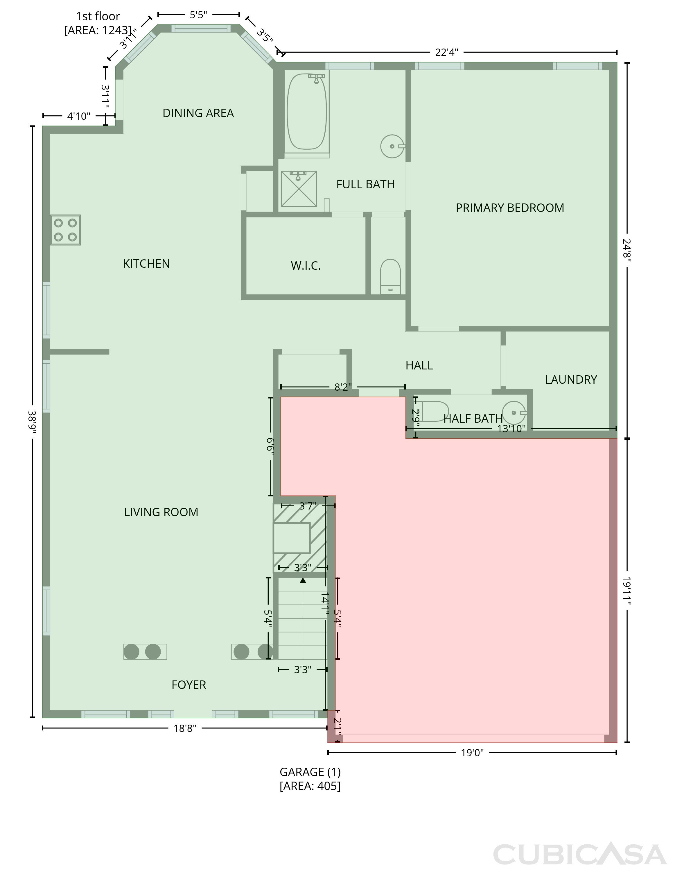 Main Floor of 5634 Tulip Grove Dr, Memphis, TN