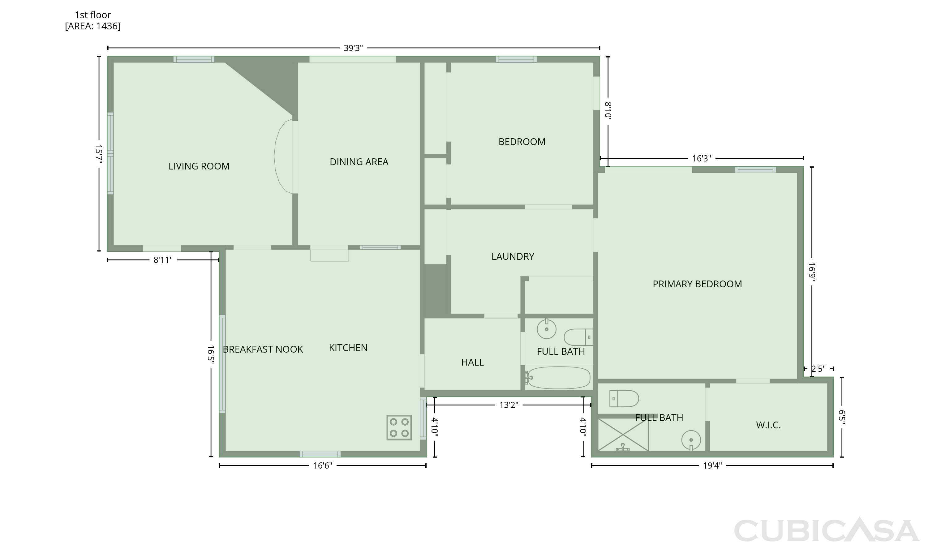 Main Floor of 643 N Catalina Ave, Tucson, AZ