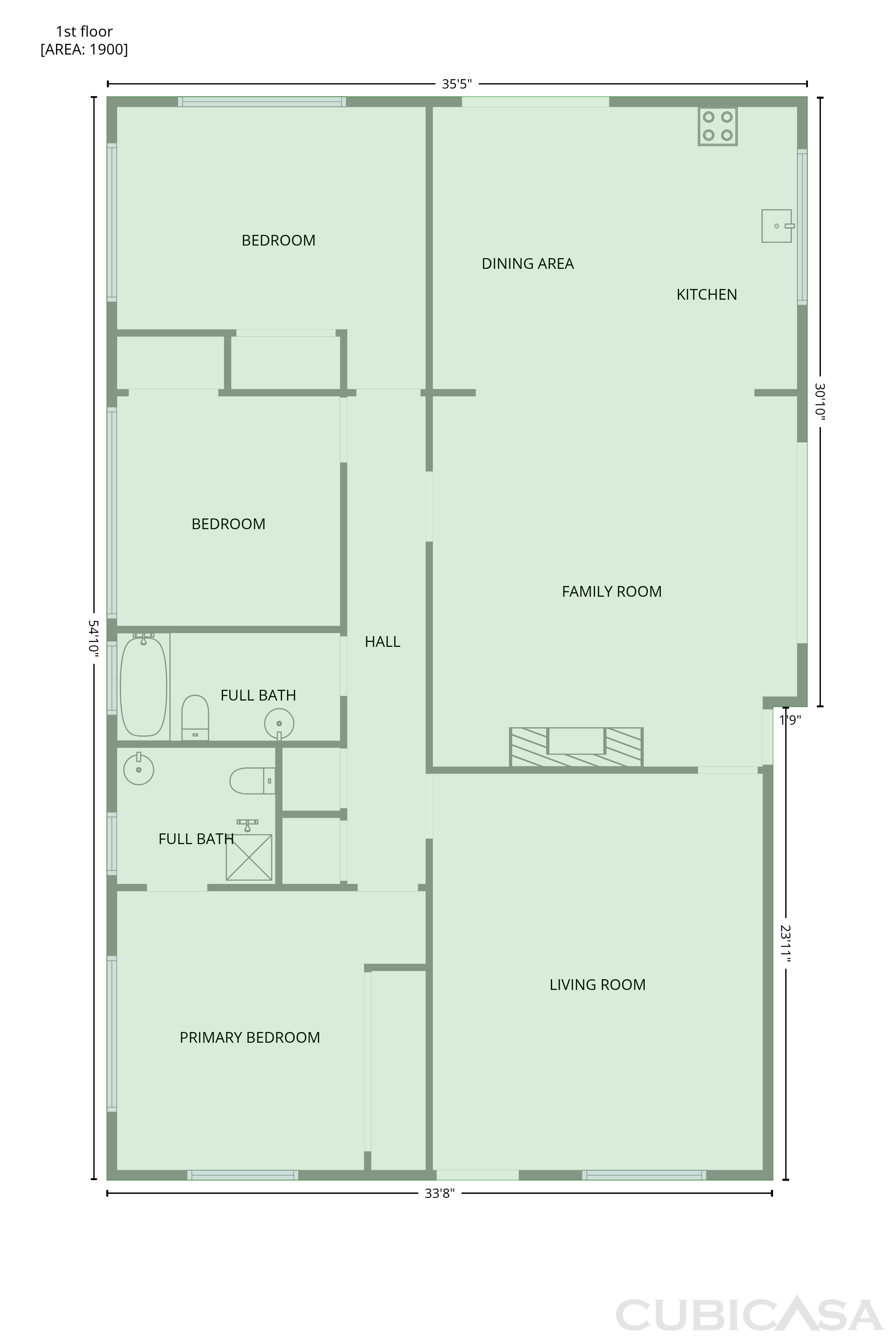 Main Floor of 108 Winchell Ct, Vallejo, CA