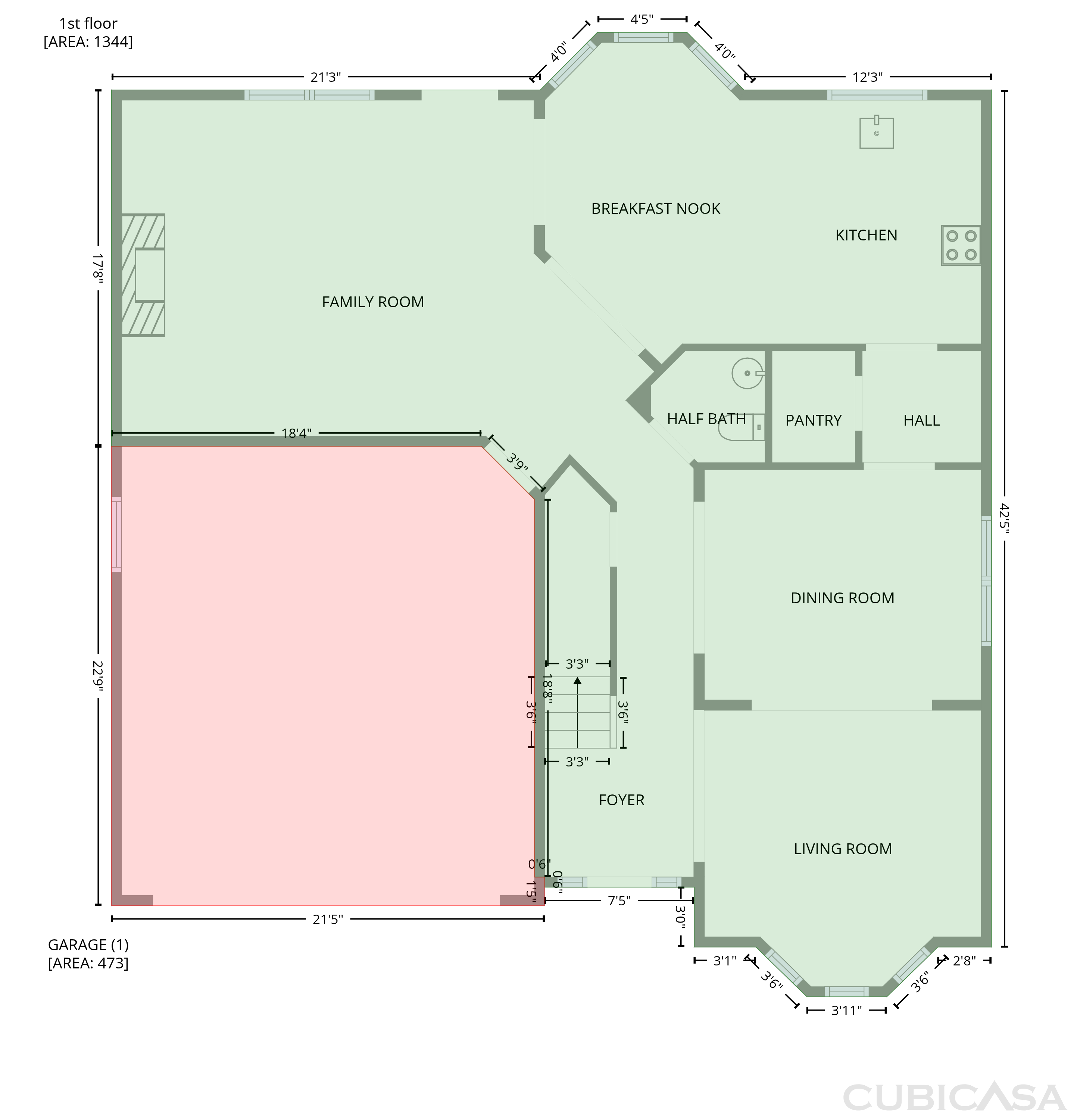 Main Floor of 530 Crawfish Ln, Irmo, SC