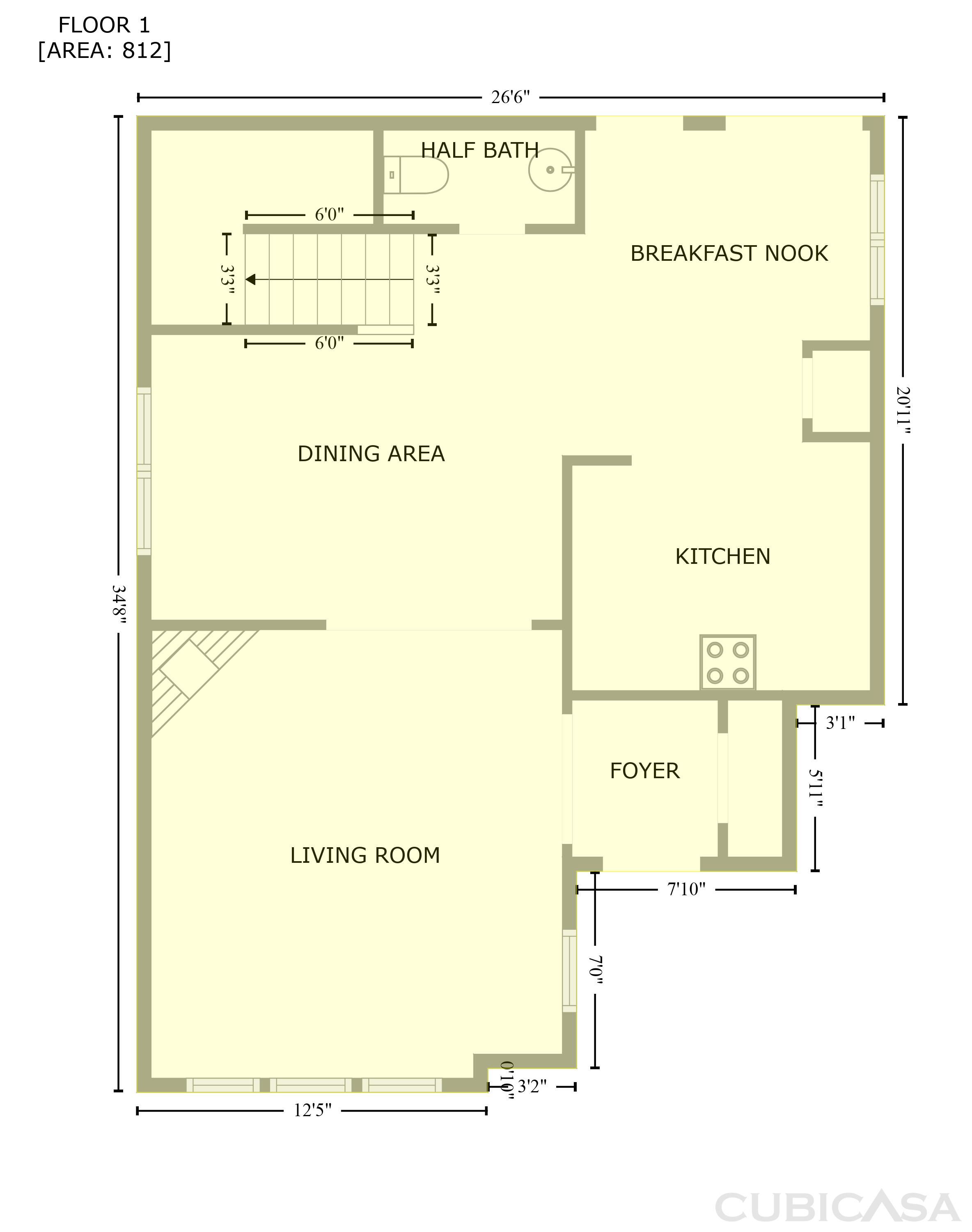 Main Floor of 4890 Heritage Cir, Atlanta, GA
