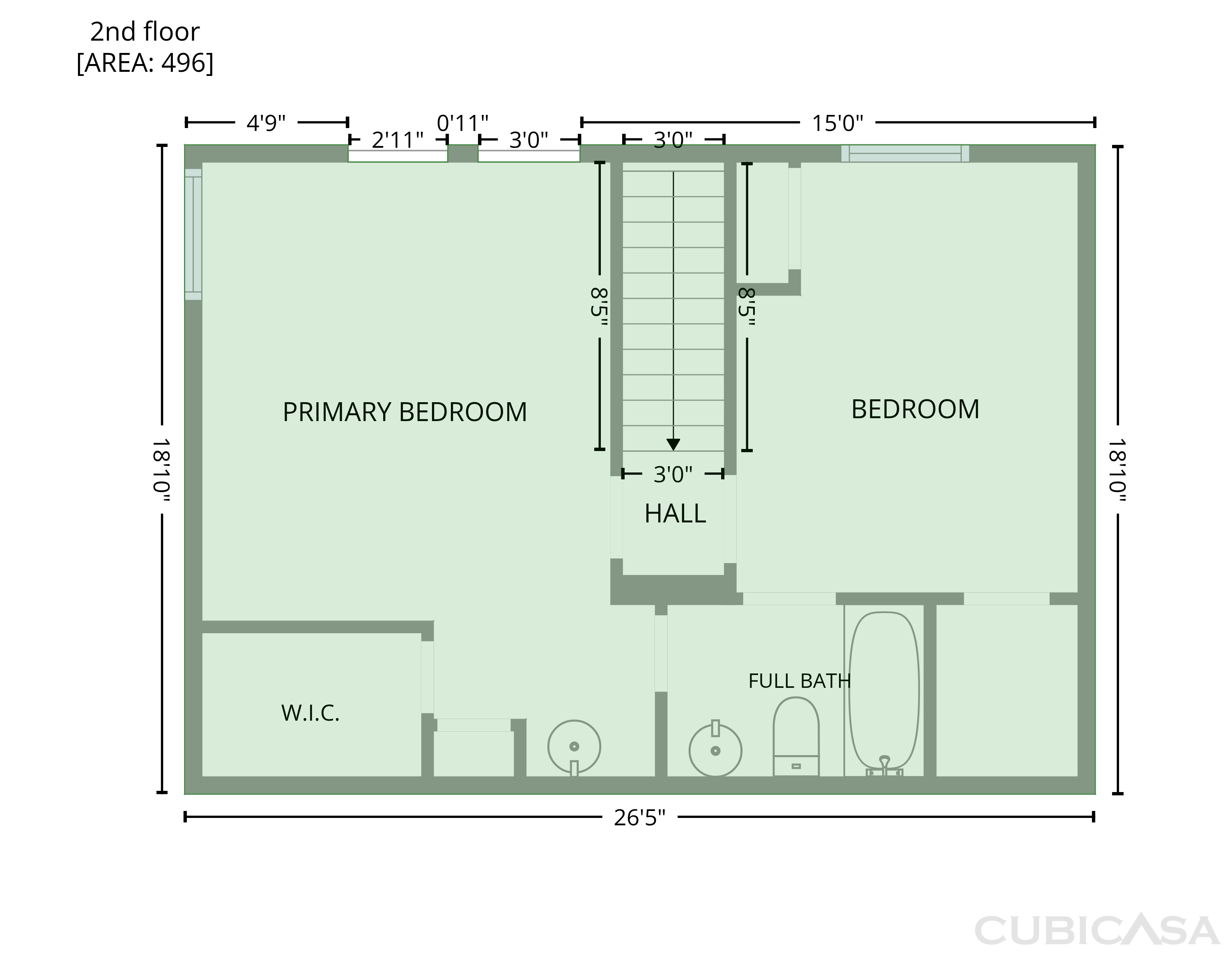 Second Floor of 3326 Briaroaks Dr, Garland, TX