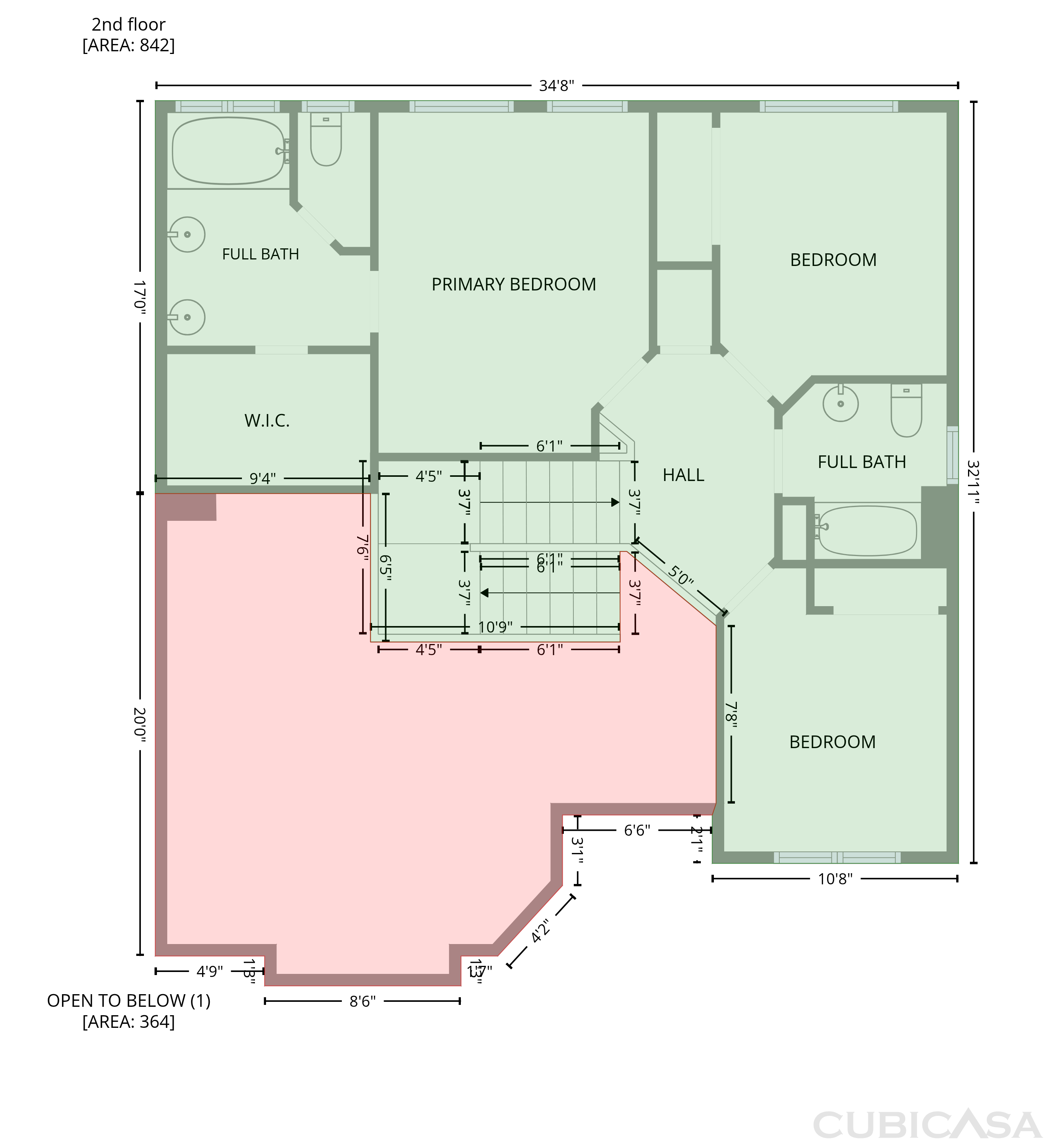 Second Floor of 33825 Glenoaks Dr, Yucaipa, CA