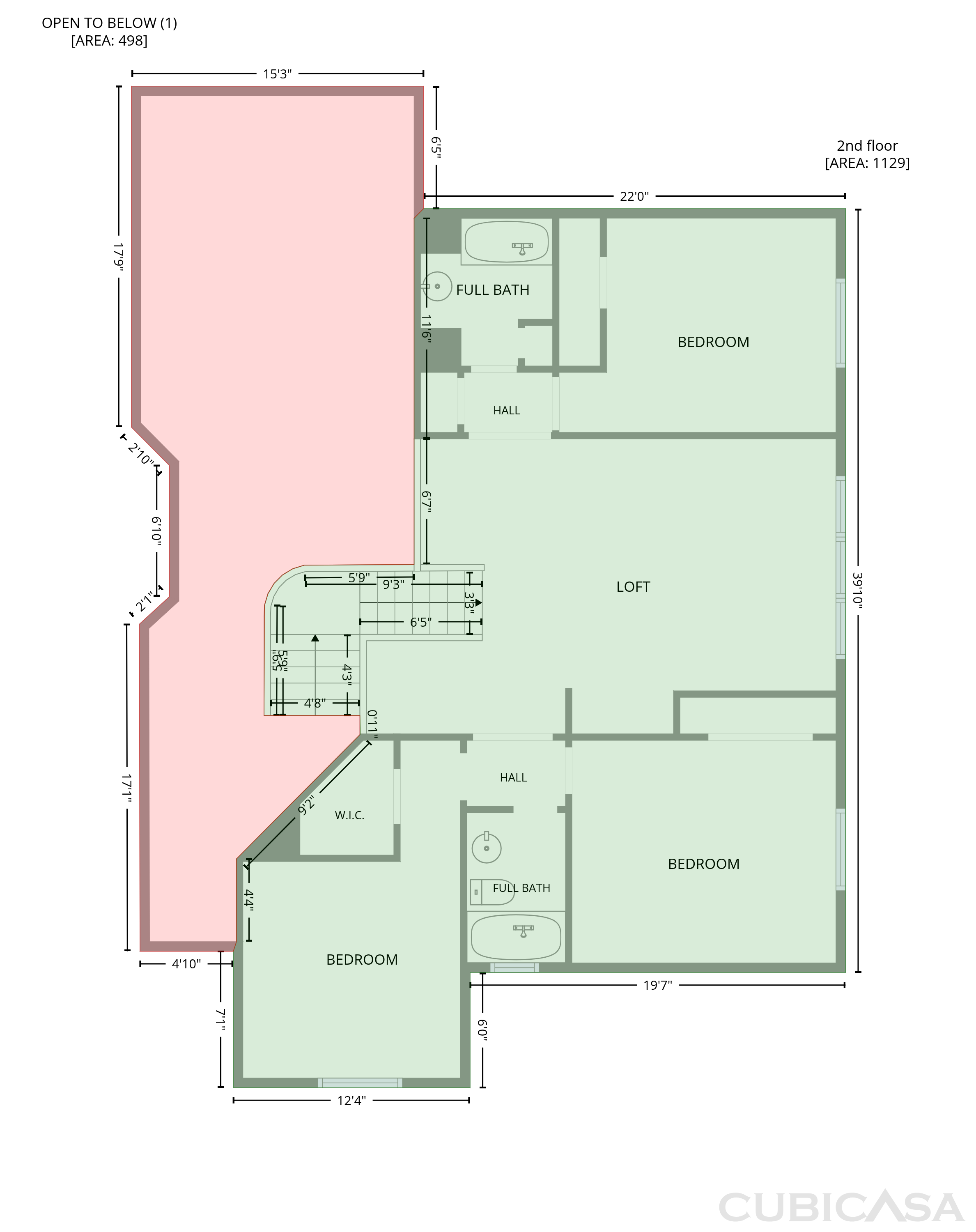 Second Floor of 918 Santa Cruz, New Braunfels, TX