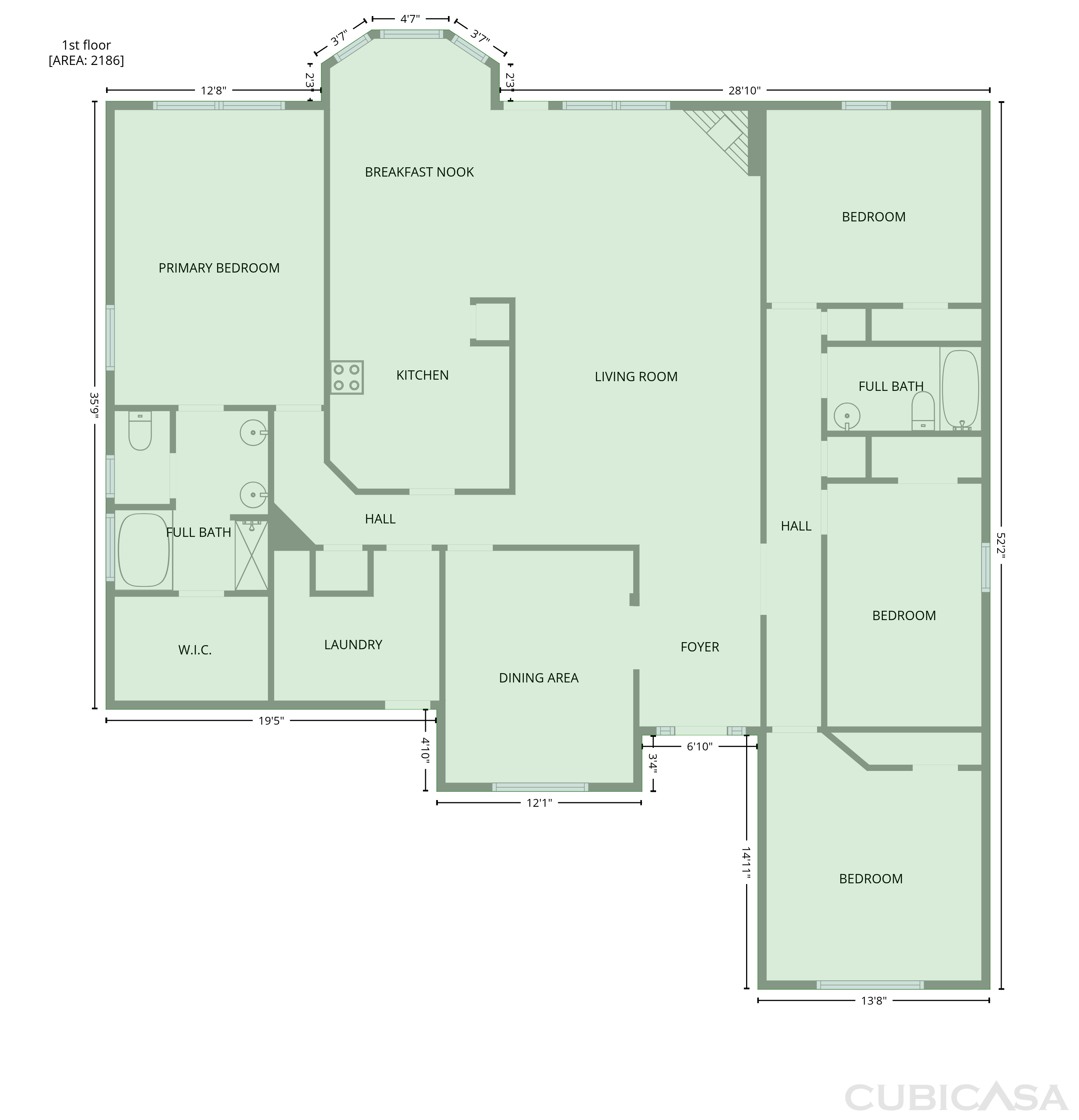 Main Floor of 9564 Pouder Ln, Navarre, FL