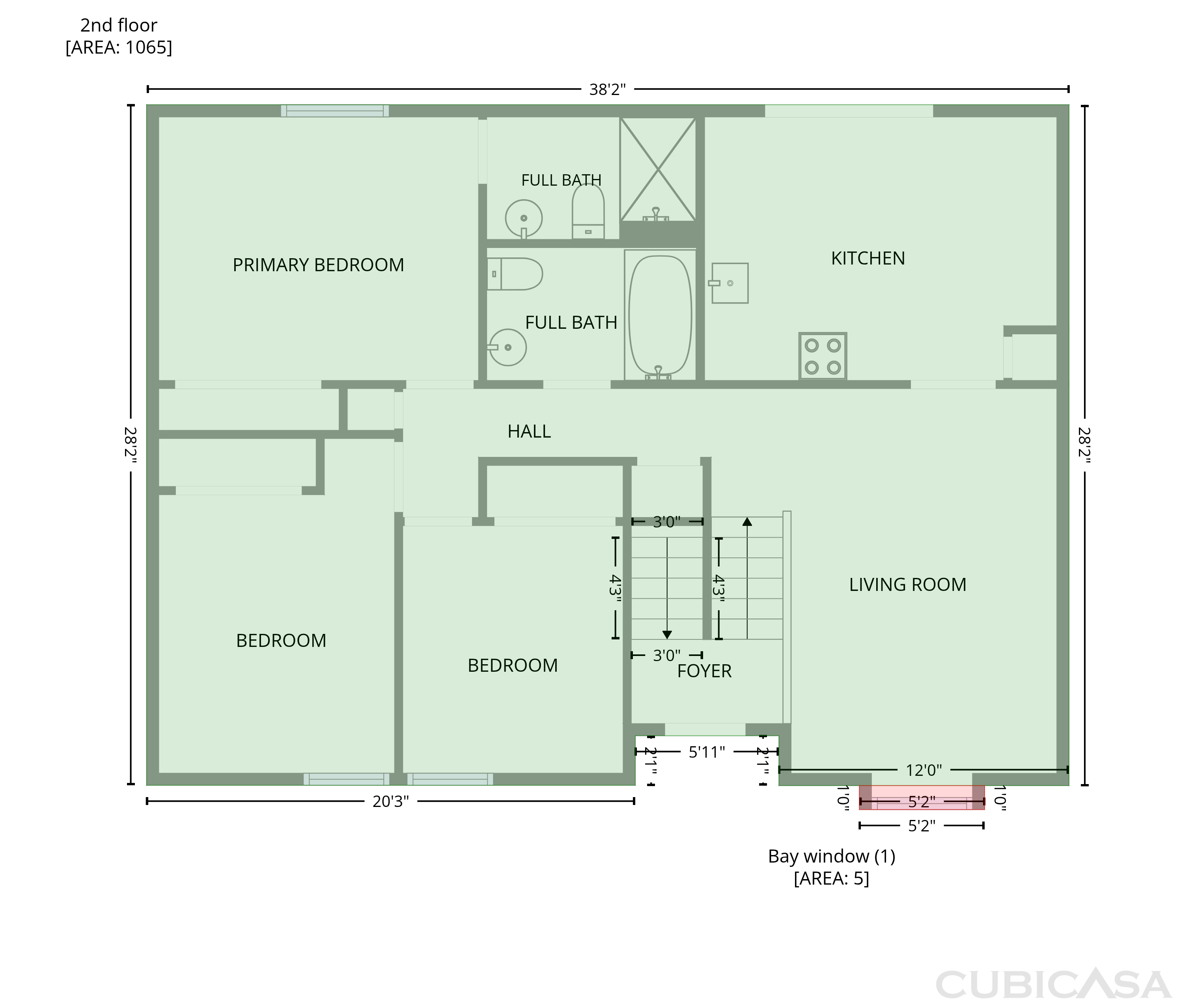 Second Floor of 71 Westridge Pl, Greenwood, IN