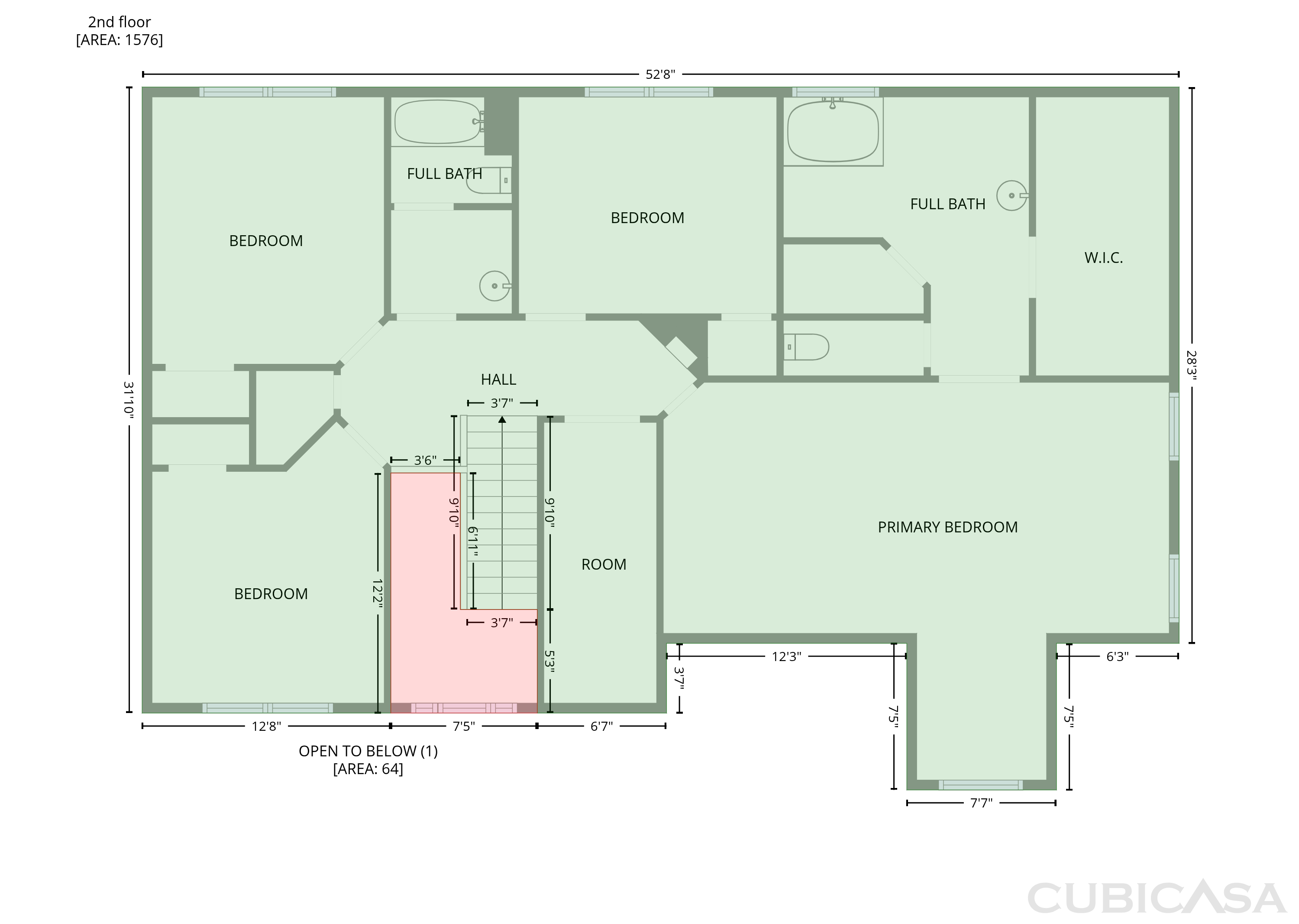 Second Floor of 225 Avonlea Dr, Covington, GA