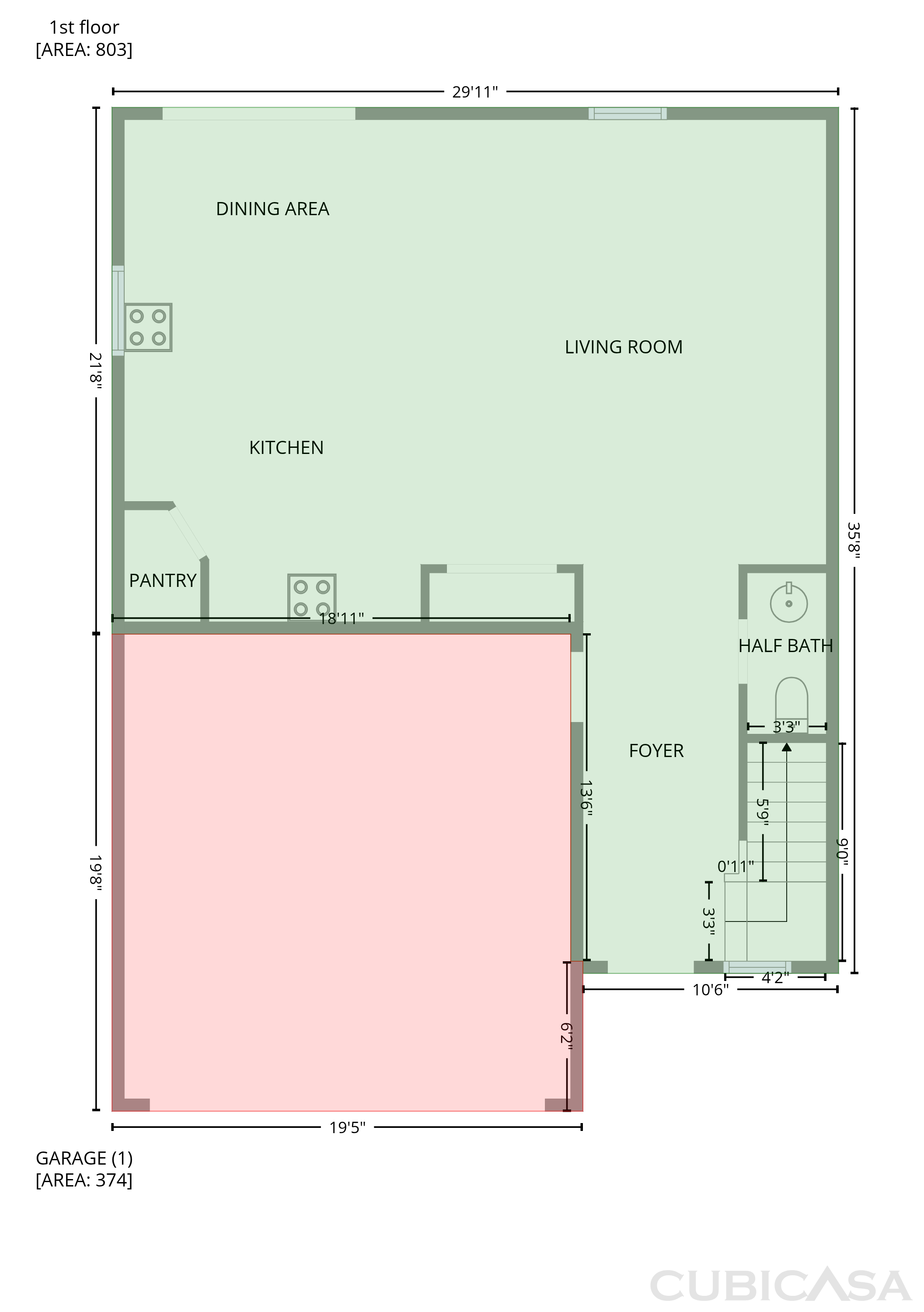 Main Floor of 366 Frank Burns Way, Kings Mountain, NC