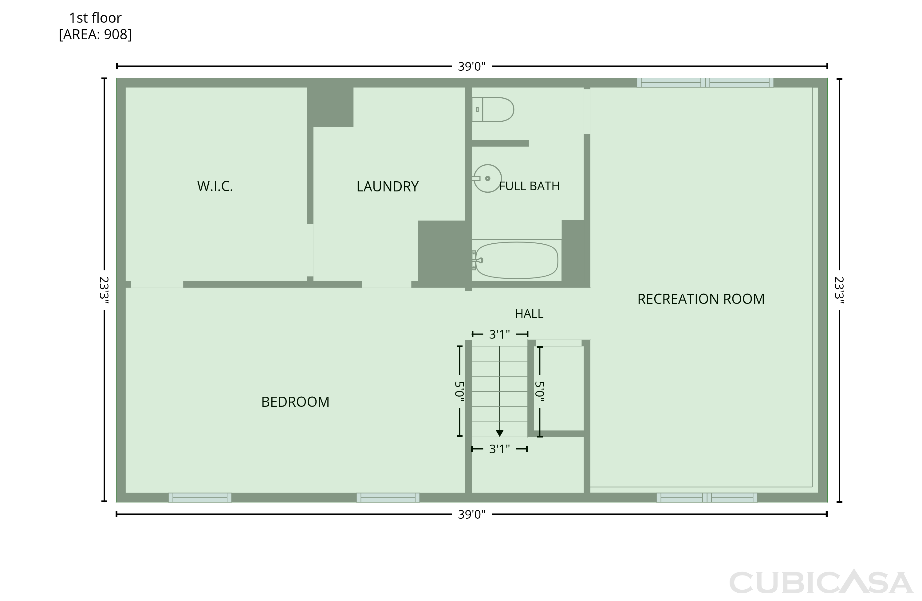 Main Floor of 7816 Foxwood Dr, Raleigh, NC
