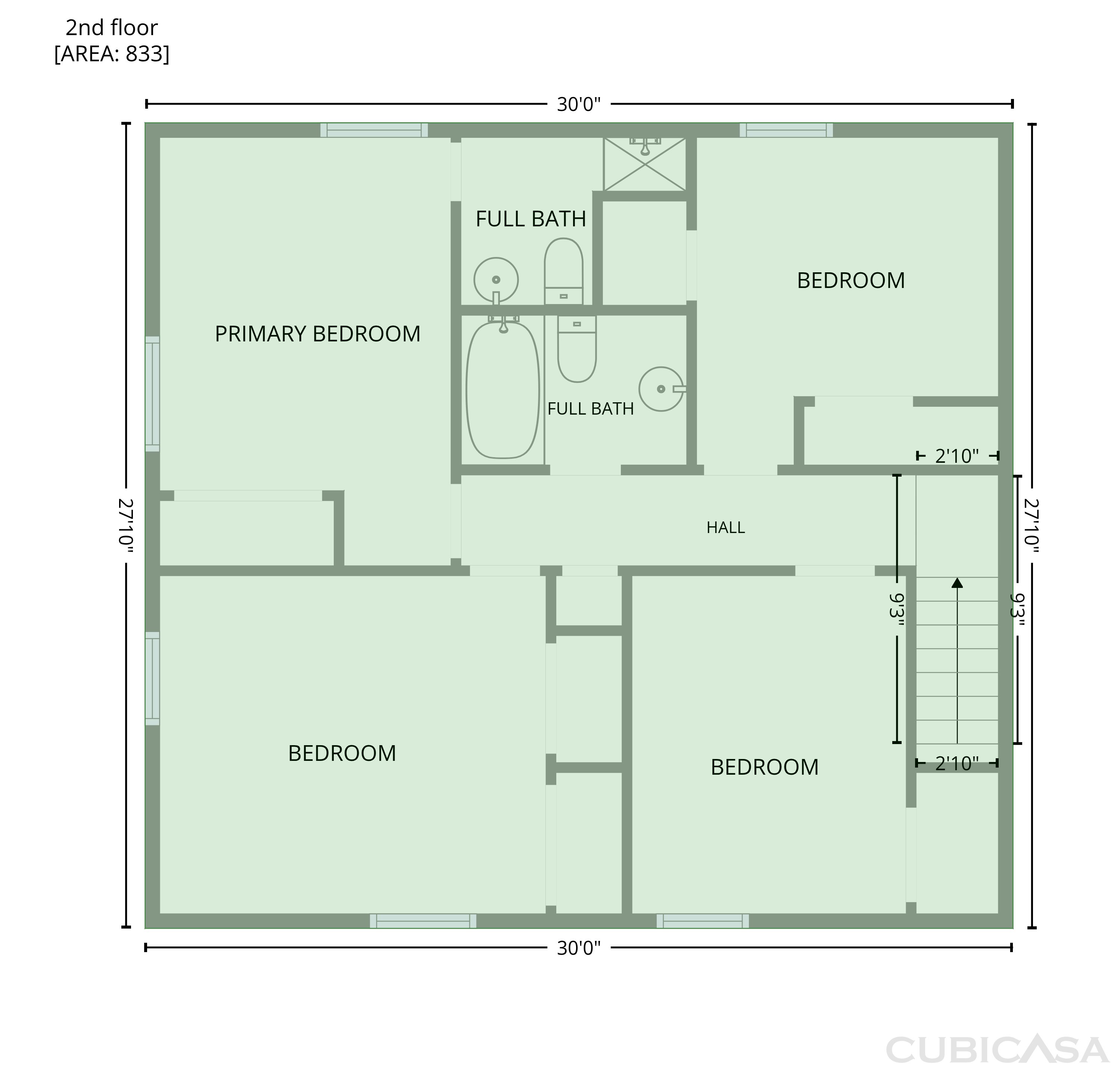 Second Floor of 812 Pineburr Rd, Jamestown, NC