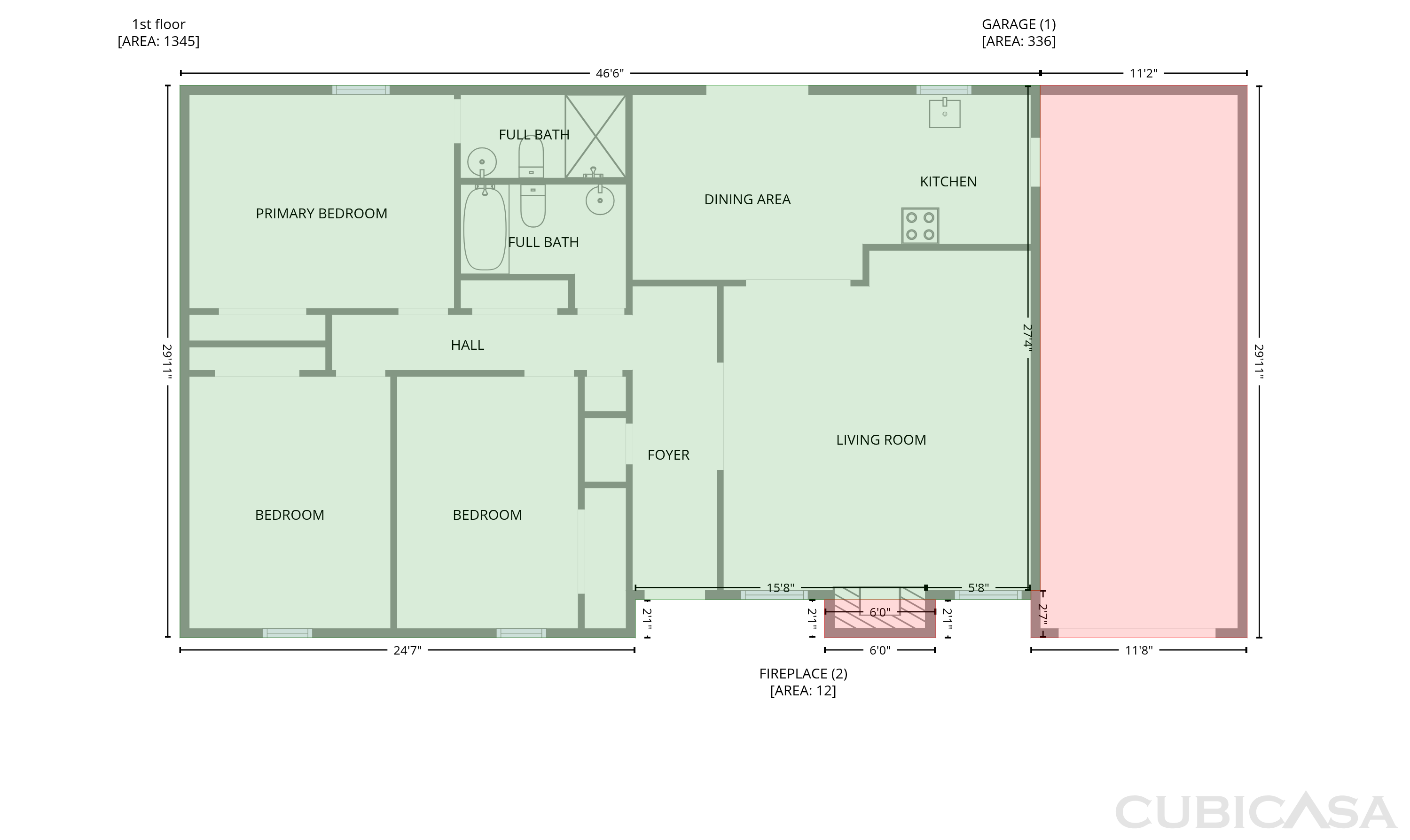 Main Floor of 8965 Grampian Dr N, Jacksonville, FL