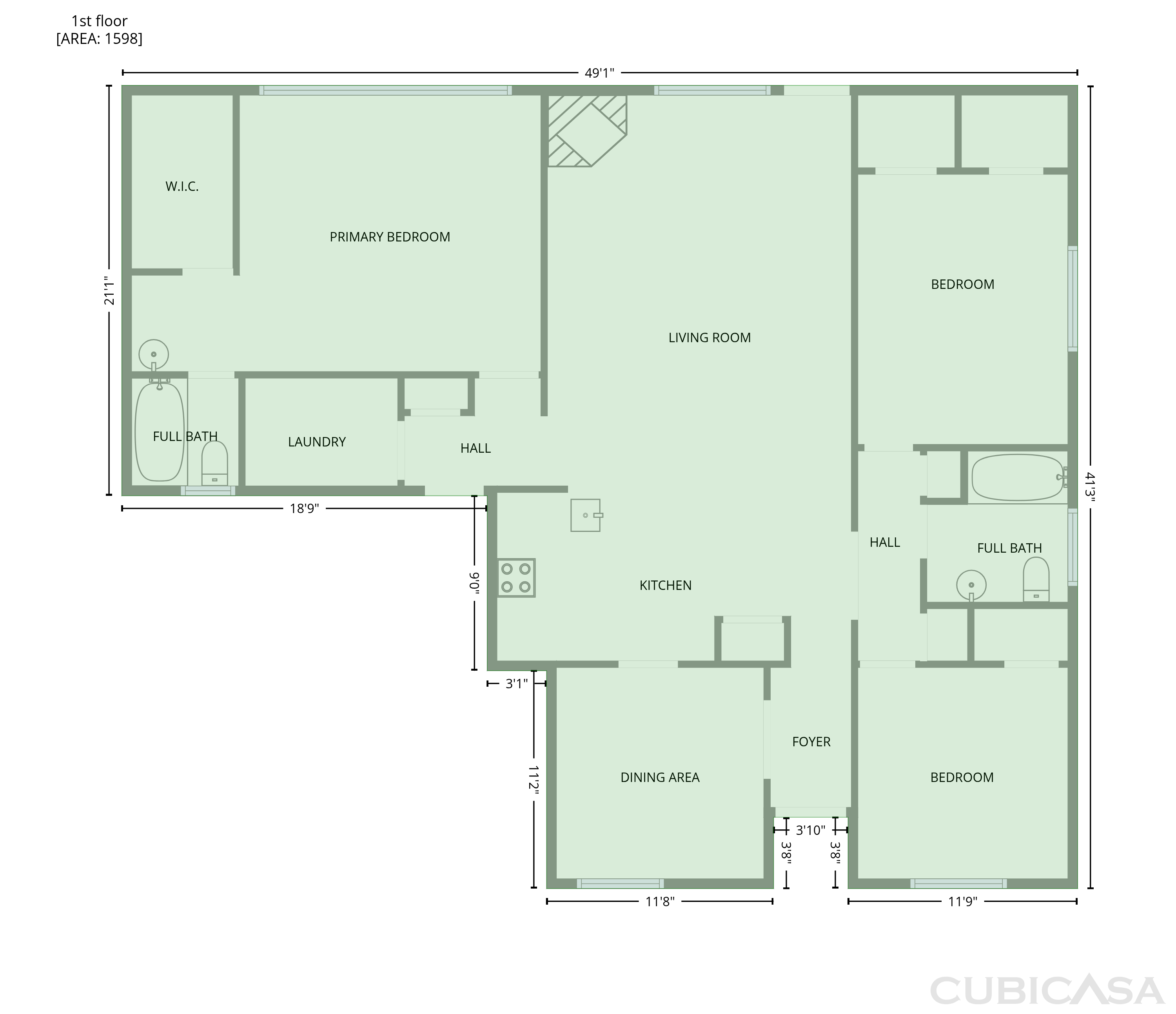 Main Floor of 23922 Pepperrell Place St, Katy, TX
