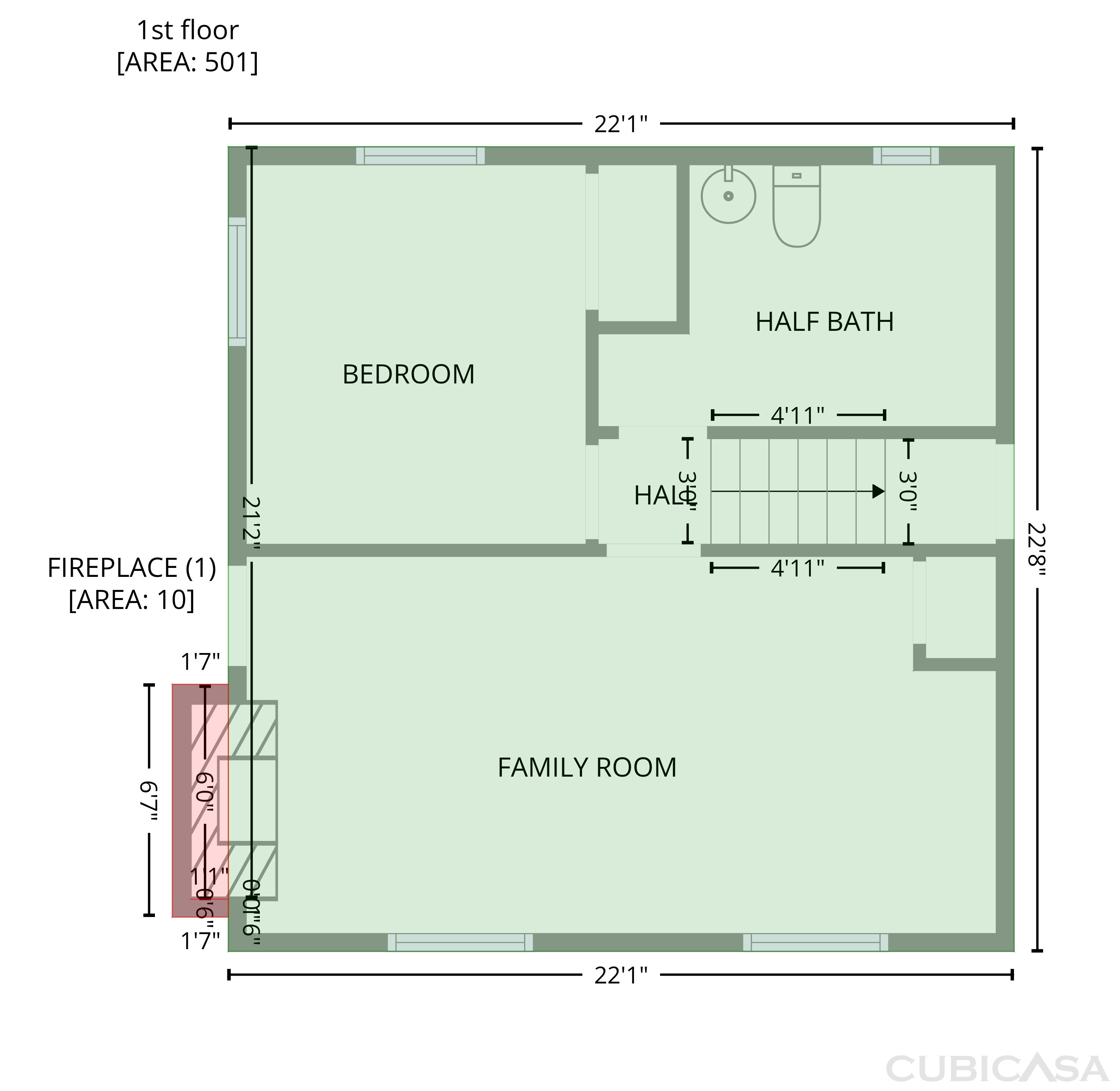 Main Floor of 508 Bromley Ln, Knoxville, TN