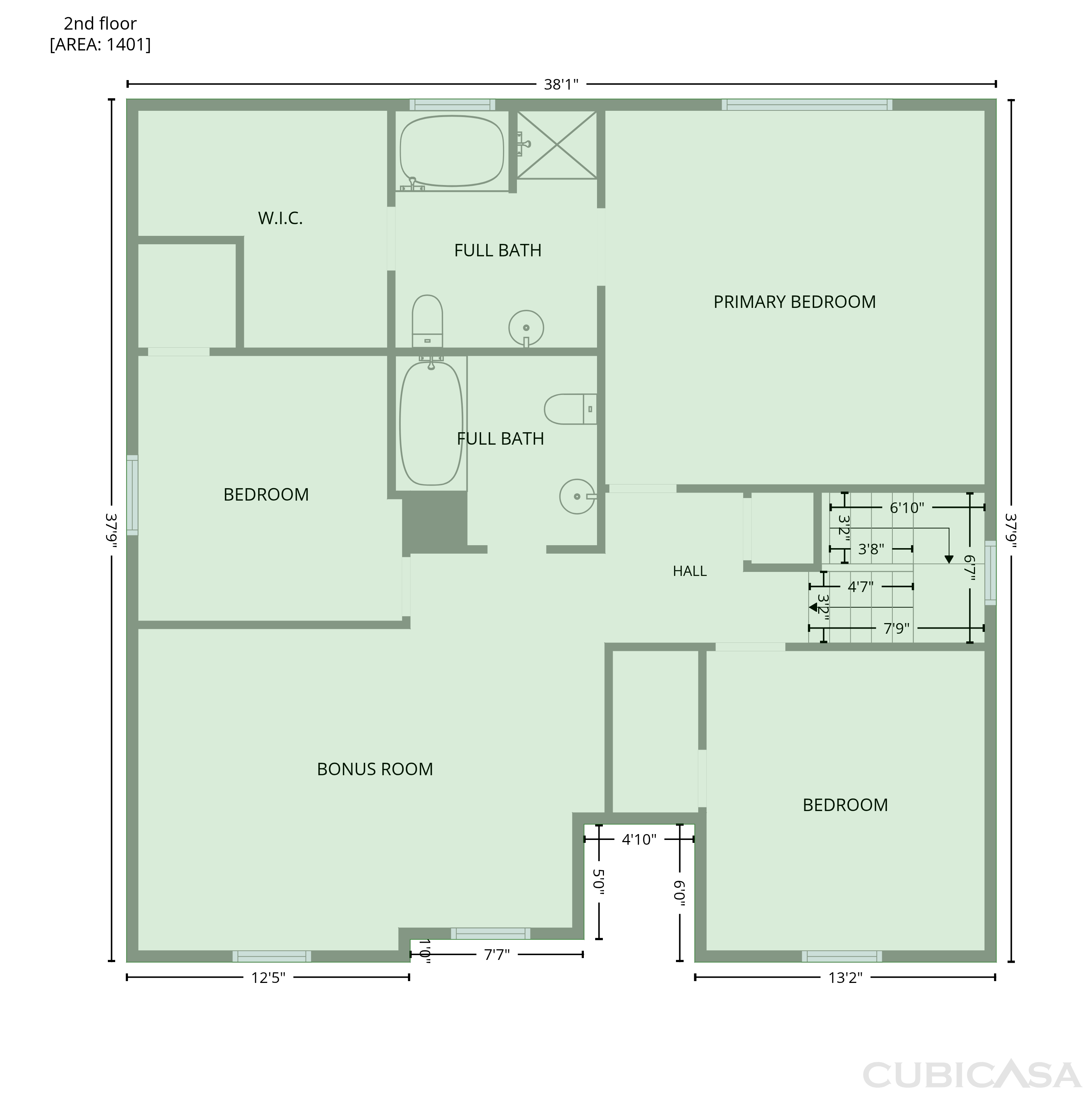 Second Floor of 2899 Armaugh Dr, Brownsburg, IN