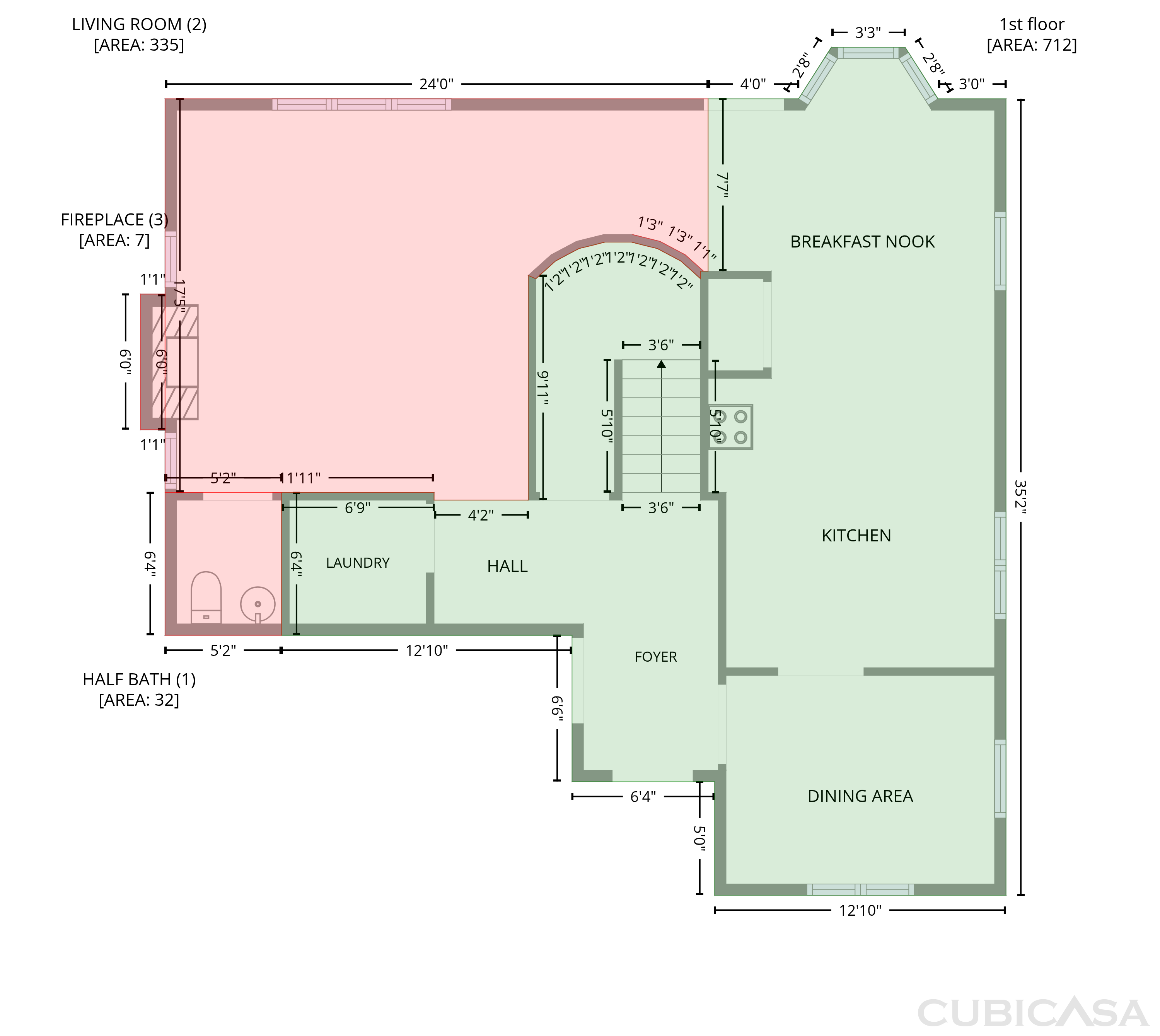 Main Floor of 107 S Creek Dr, Bellville, TX