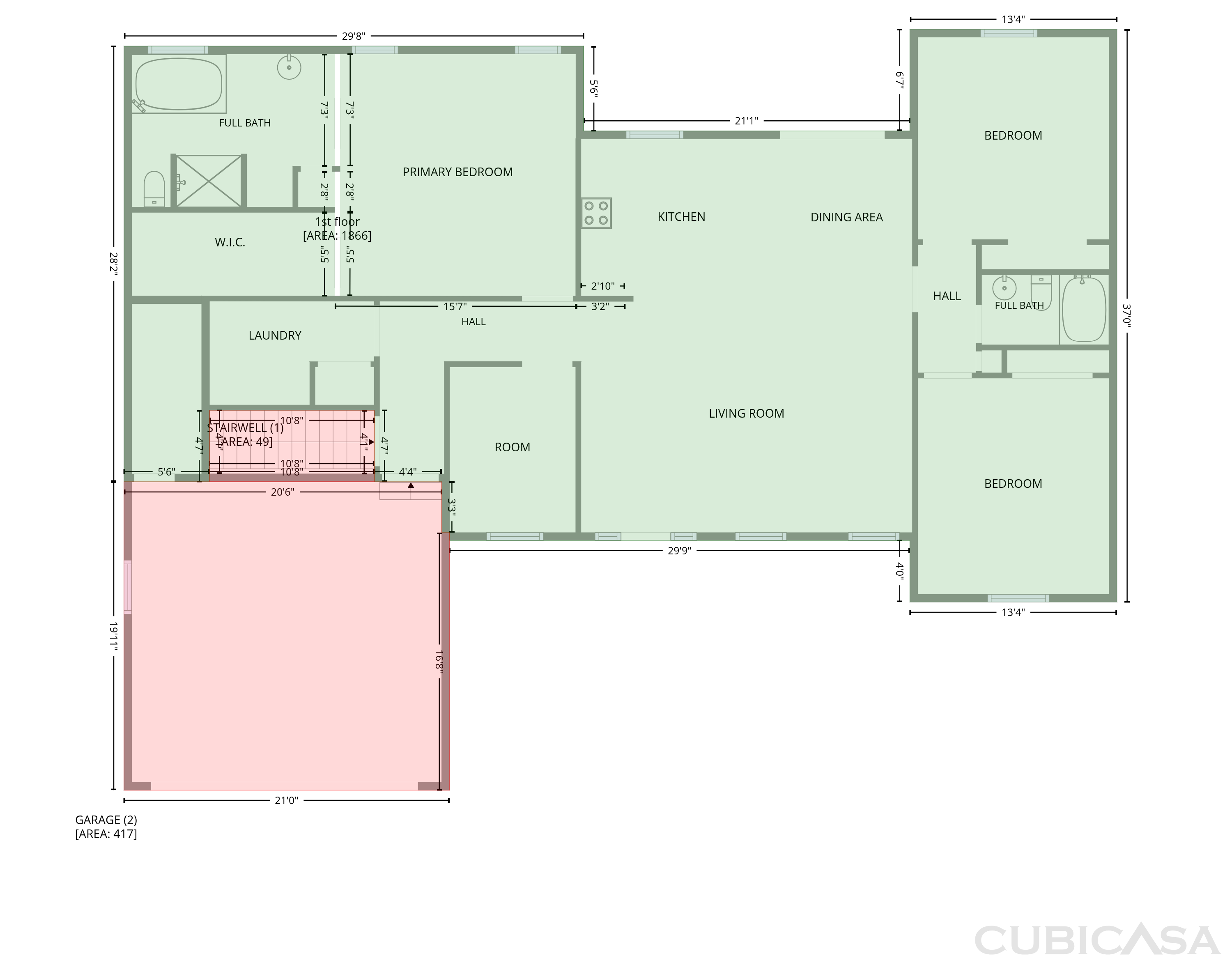 Second Floor of 106 Millbranch Ln, Statesville, NC