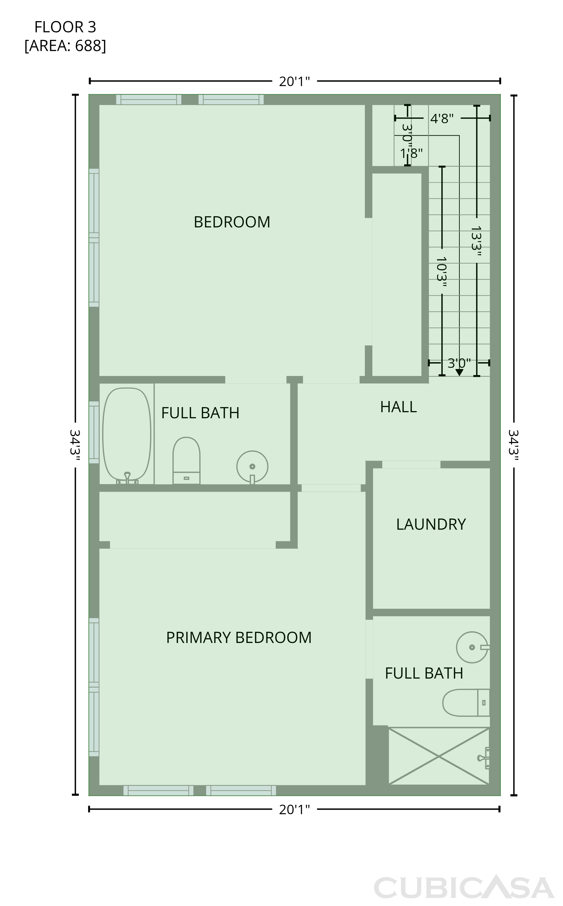 Third Floor of 5214 Dovetail Ln, Colorado Springs, CO