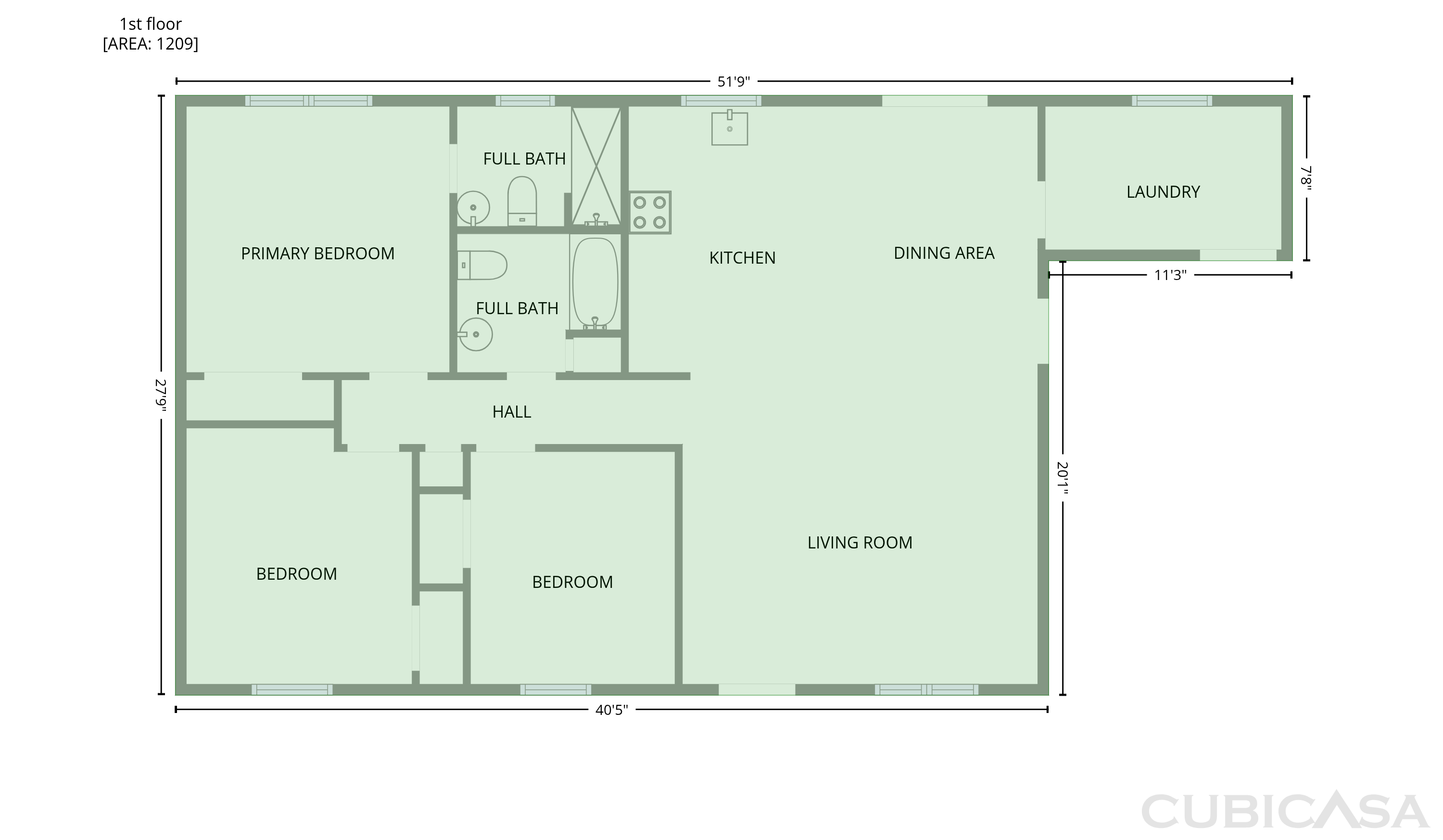 Main Floor of 155 Liberty Pl SW, Calhoun, GA