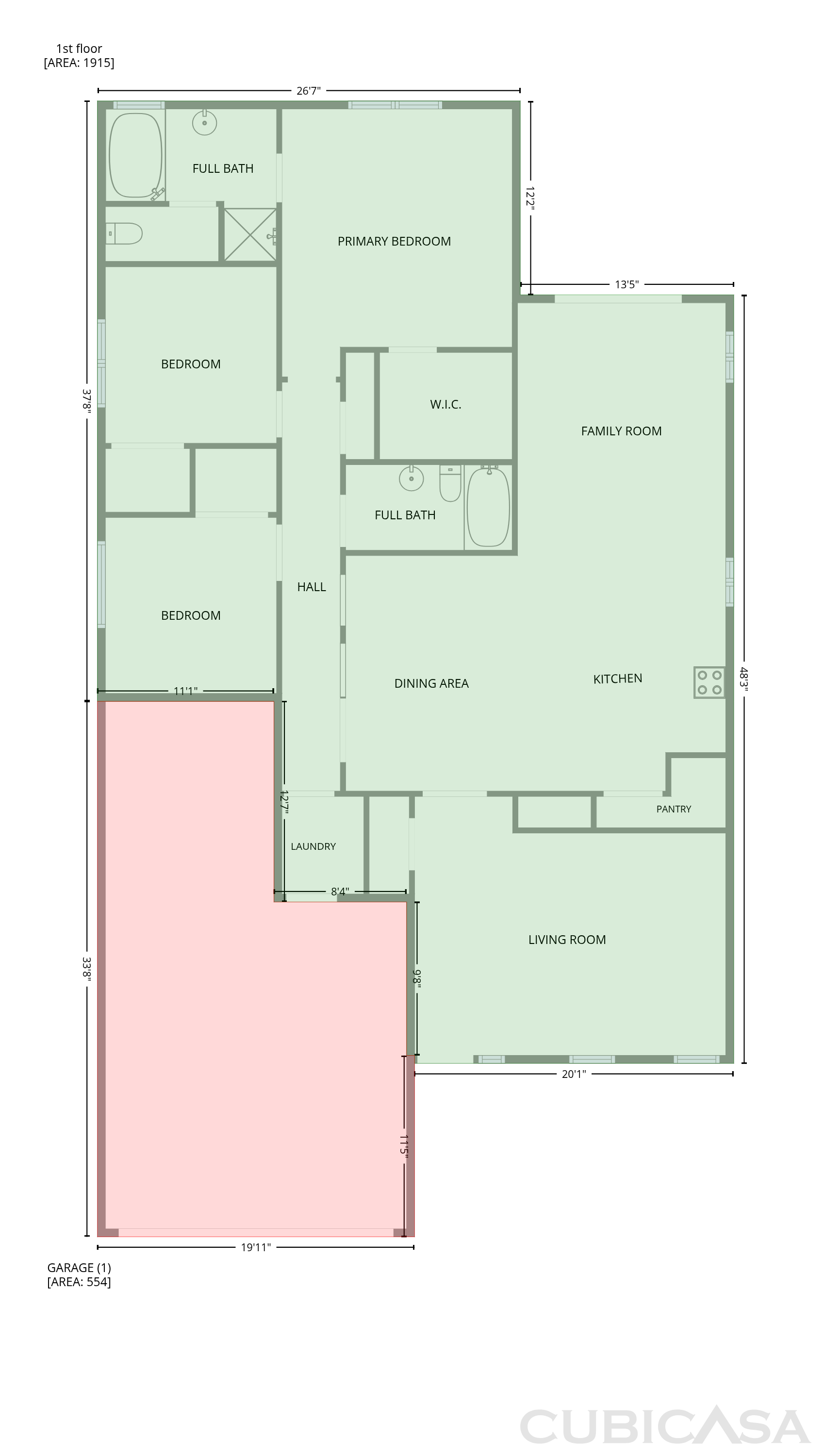 Main Floor of 4612 S Marron, Mesa, AZ