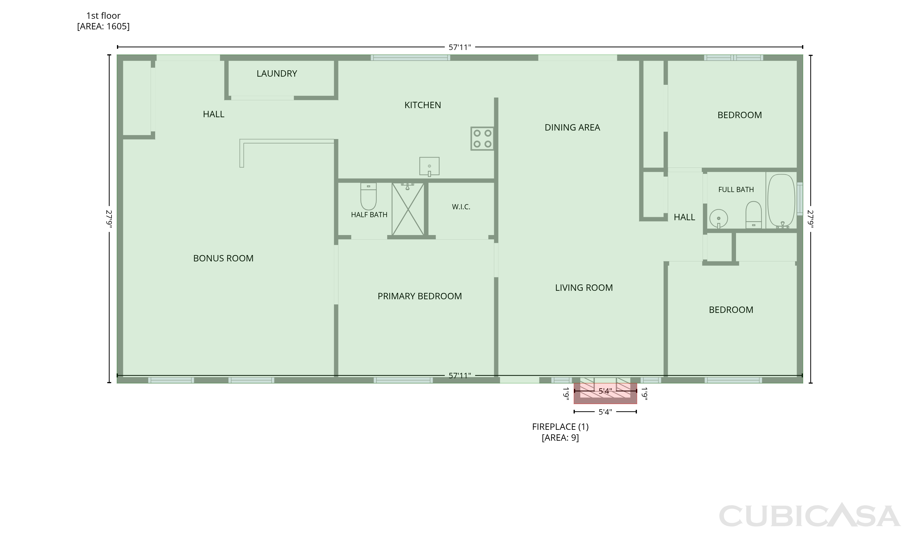 Main Floor of 466 Leland Dr, Deltona, FL