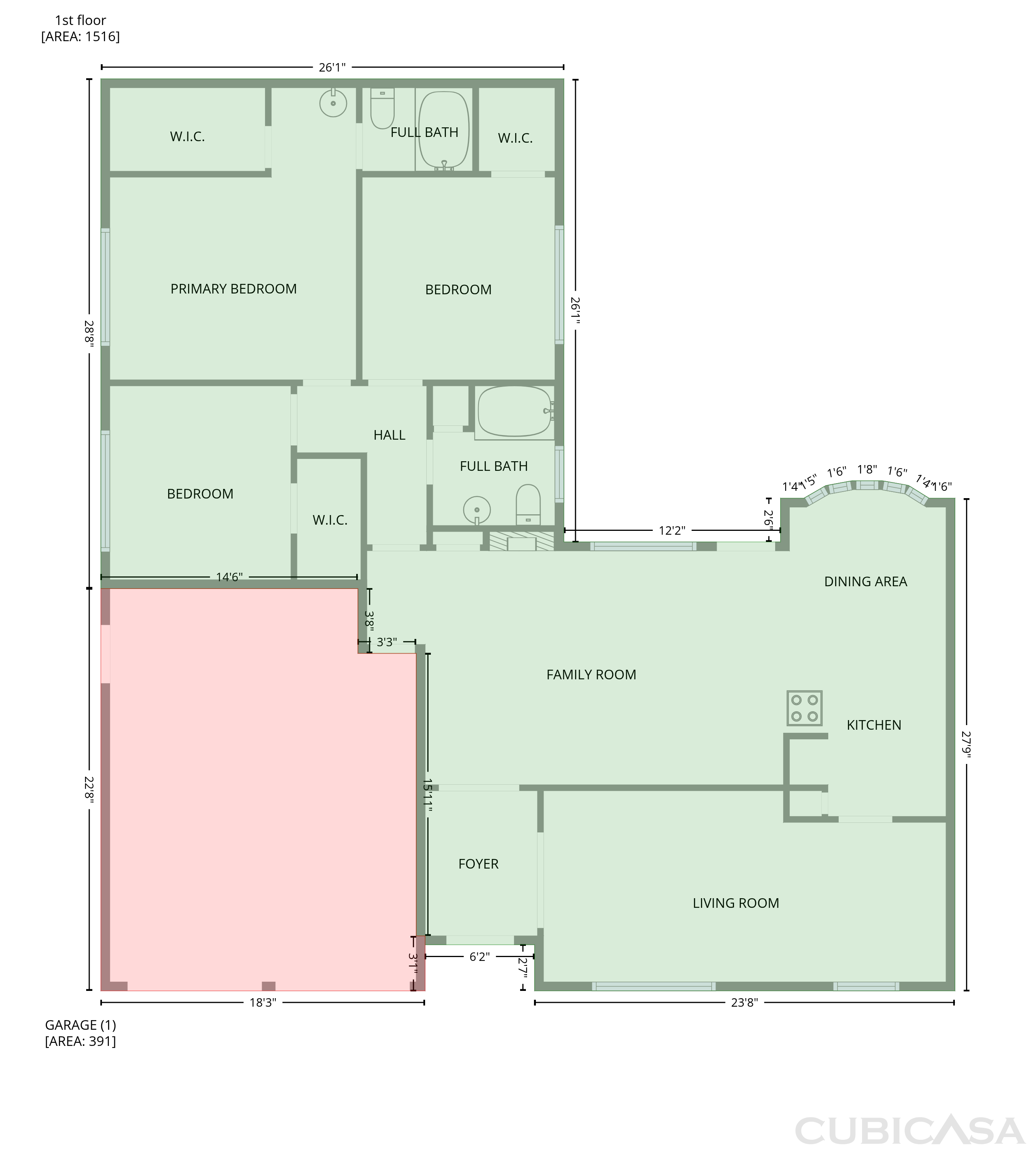 Main Floor of 16338 Hollow Wood Dr, Houston, TX