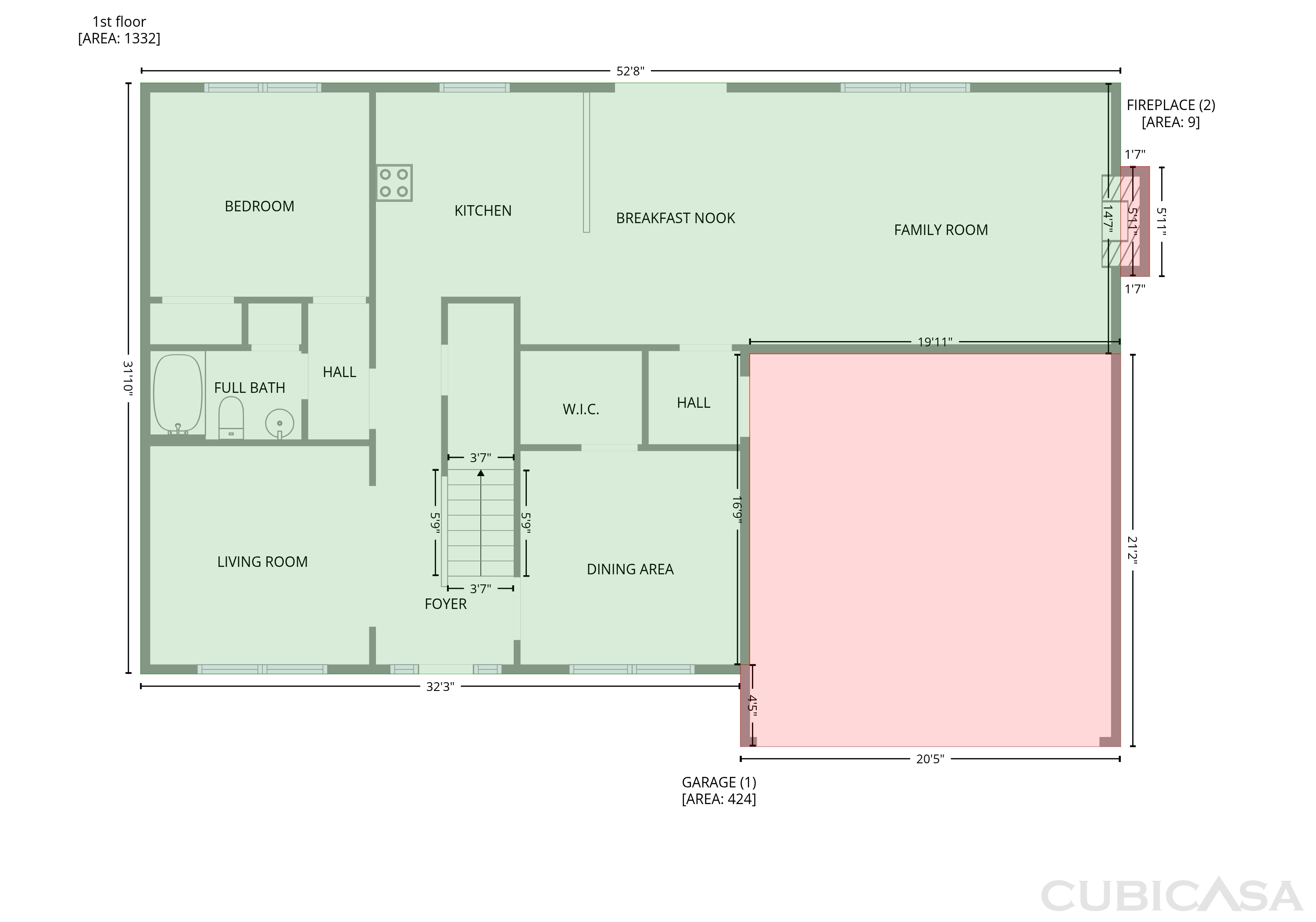 Main Floor of 225 Avonlea Dr, Covington, GA