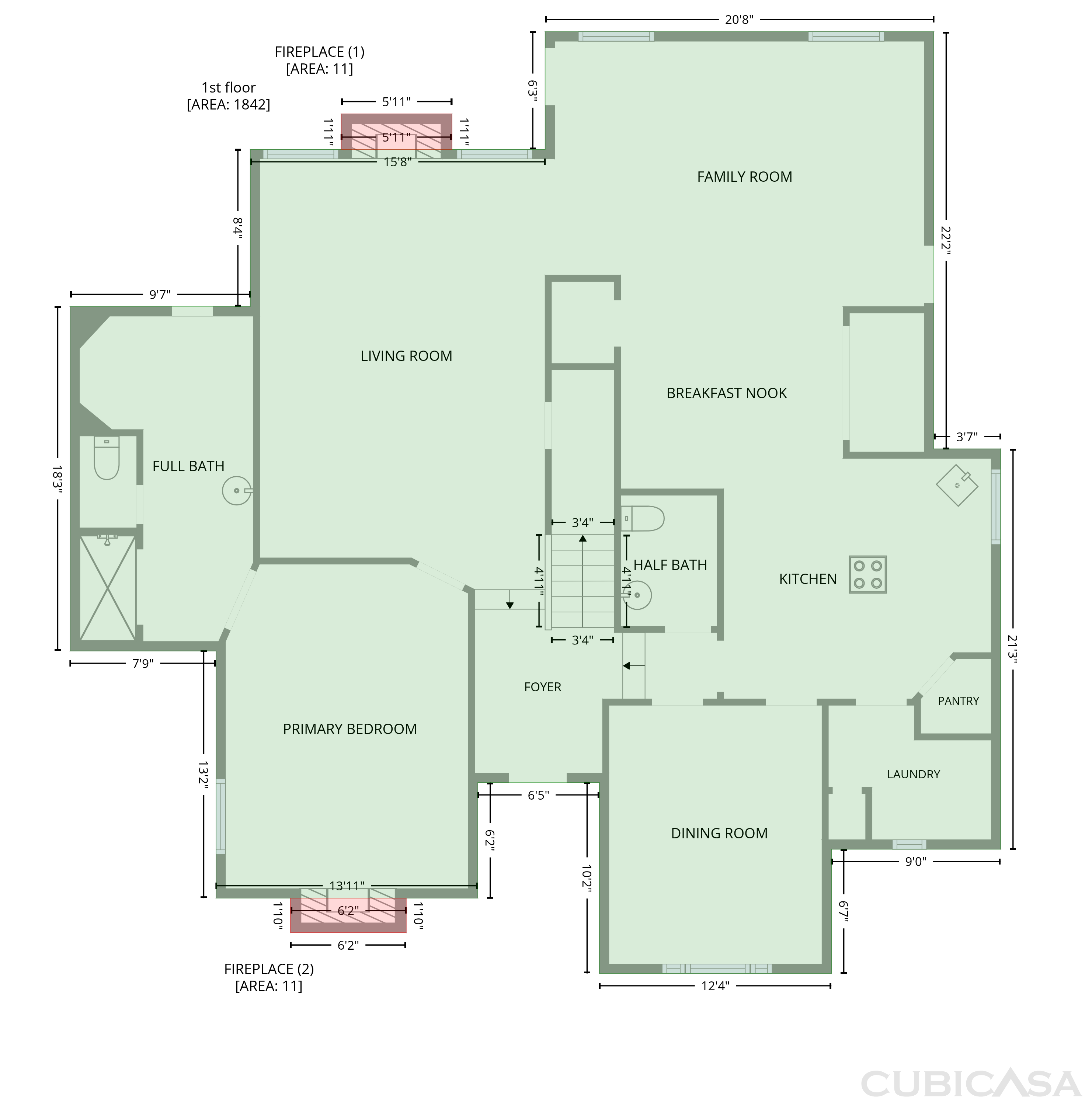 Main Floor of 9118 Tepee Trl, Houston, TX