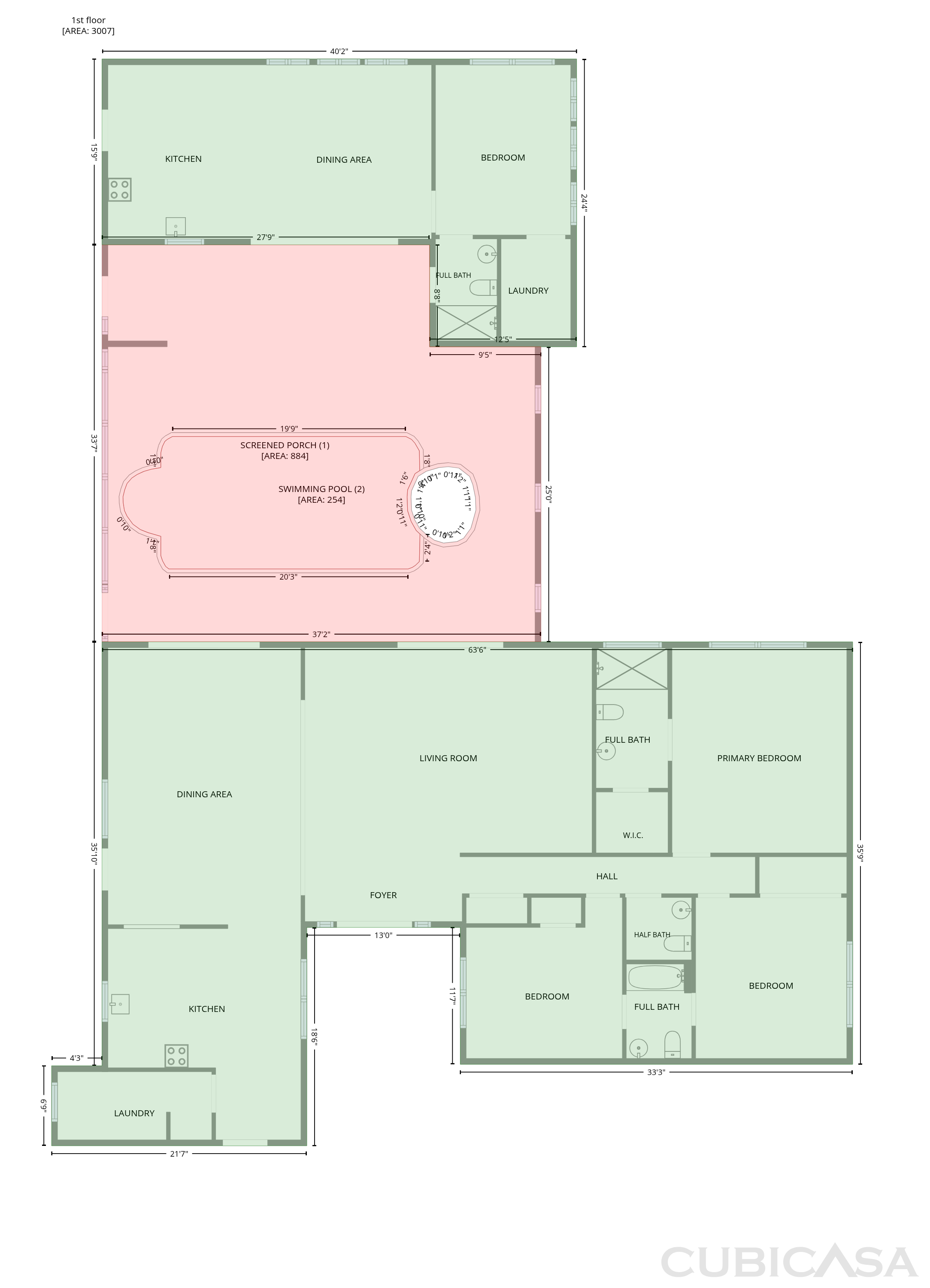 Main Floor of 3705 Malec Cir, Sarasota, FL