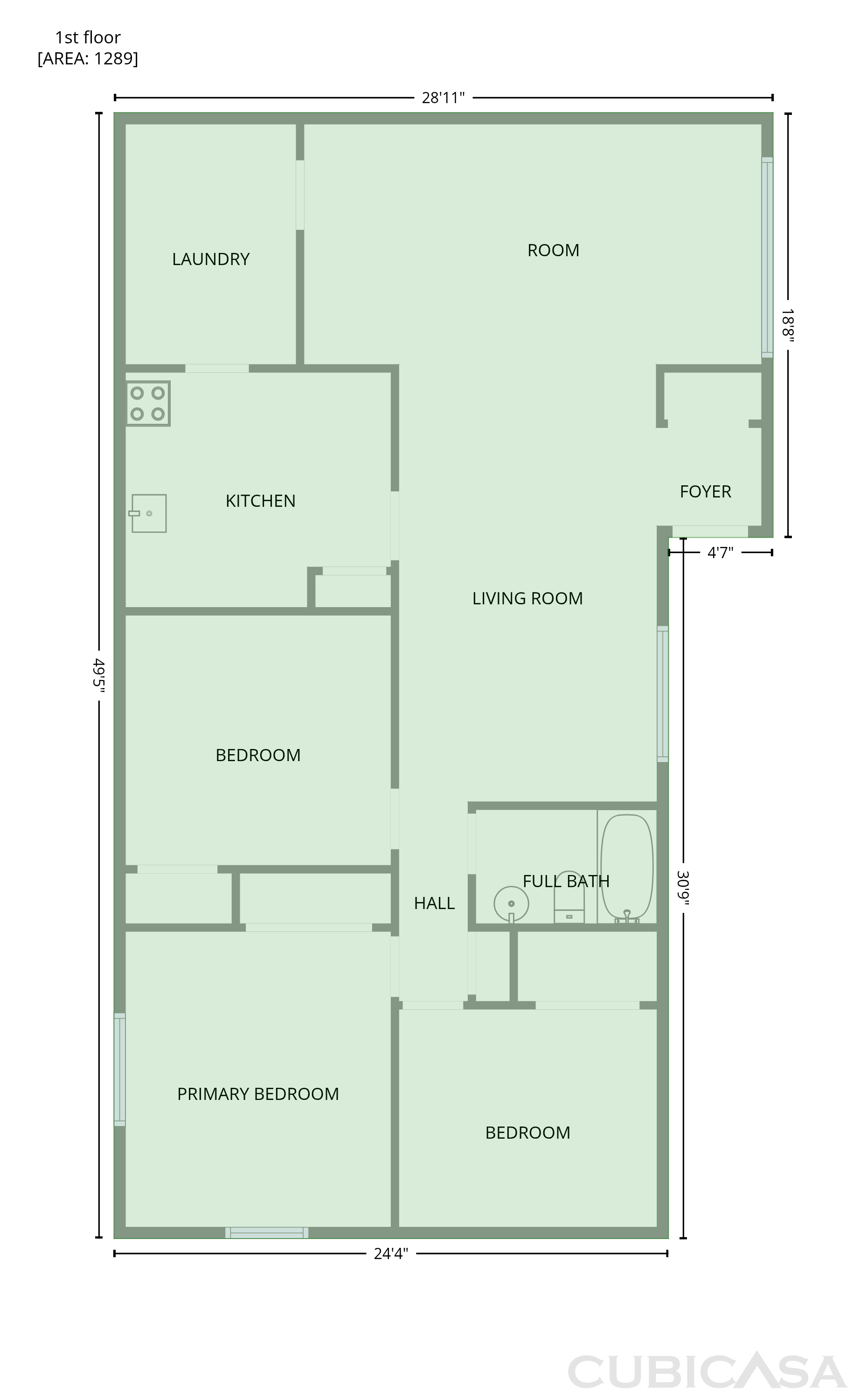 Main Floor of 72 Doris Dr, Colorado Springs, CO