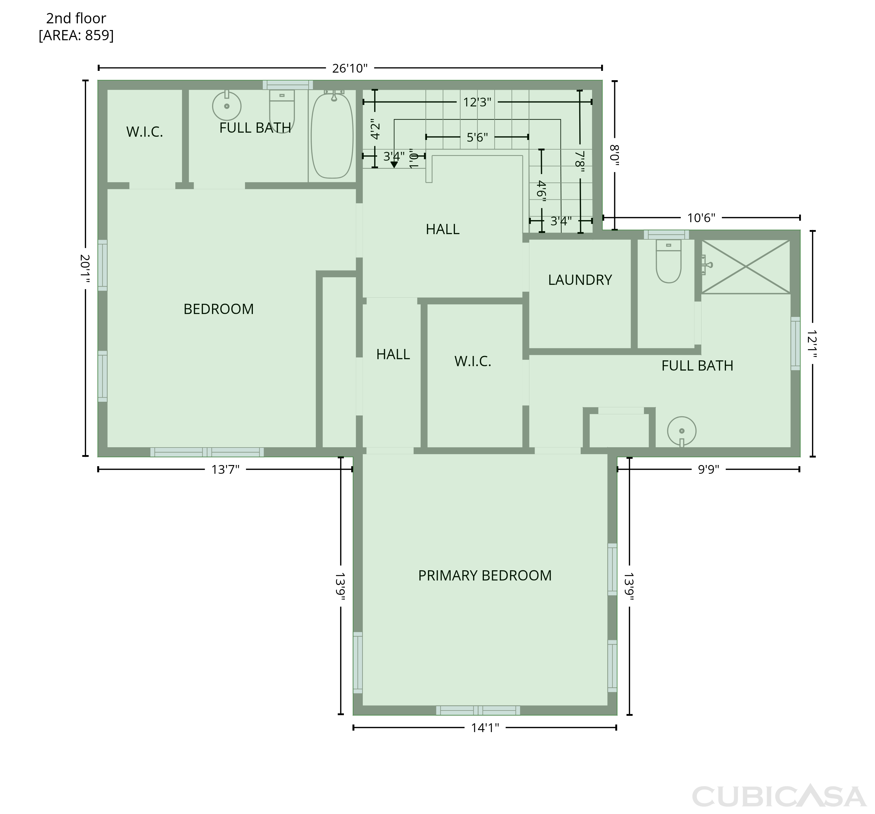 Second Floor of 3968 E Melinda Dr, Phoenix, AZ