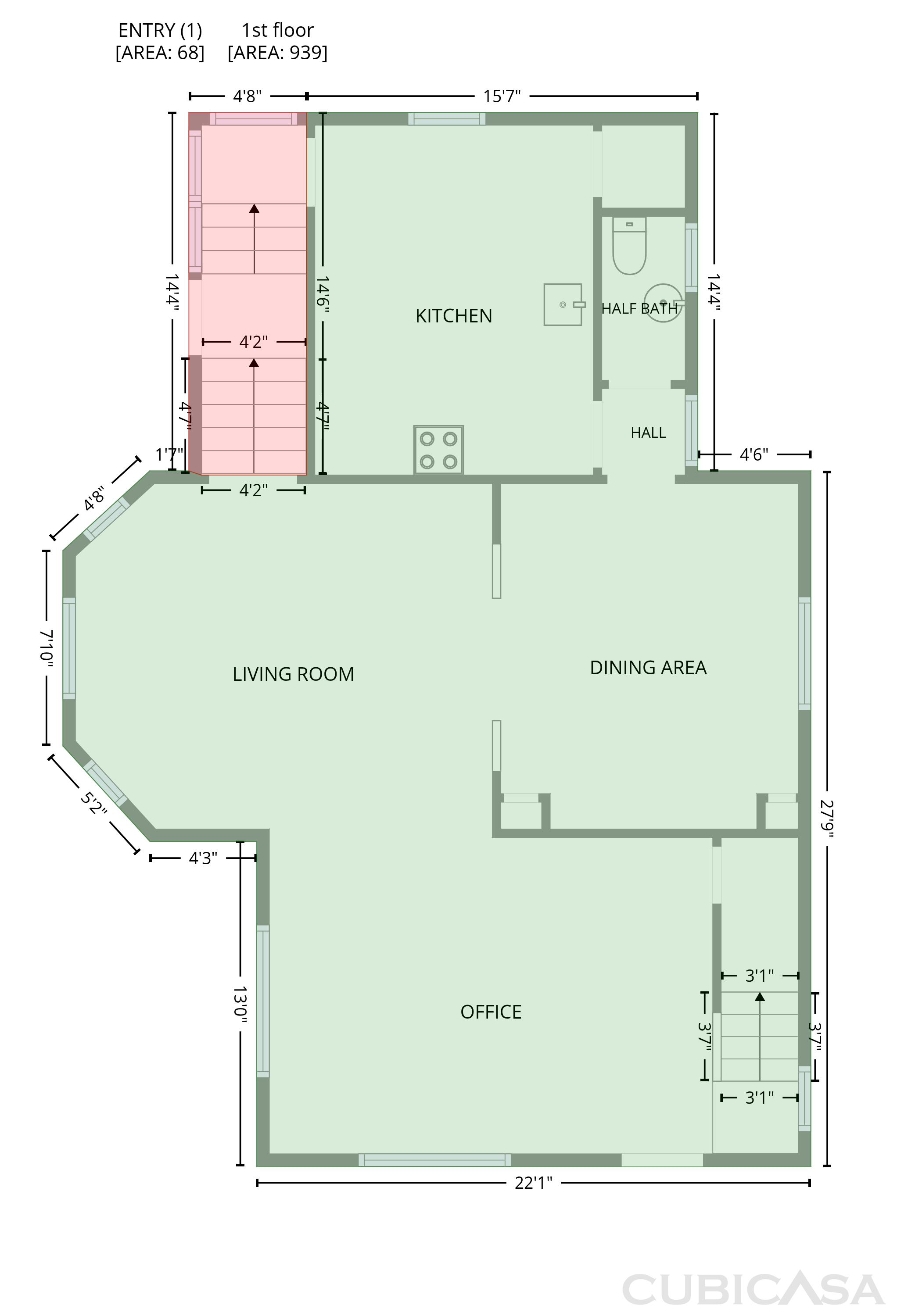 Second Floor of 9 Blackman Ave, Joliet, IL