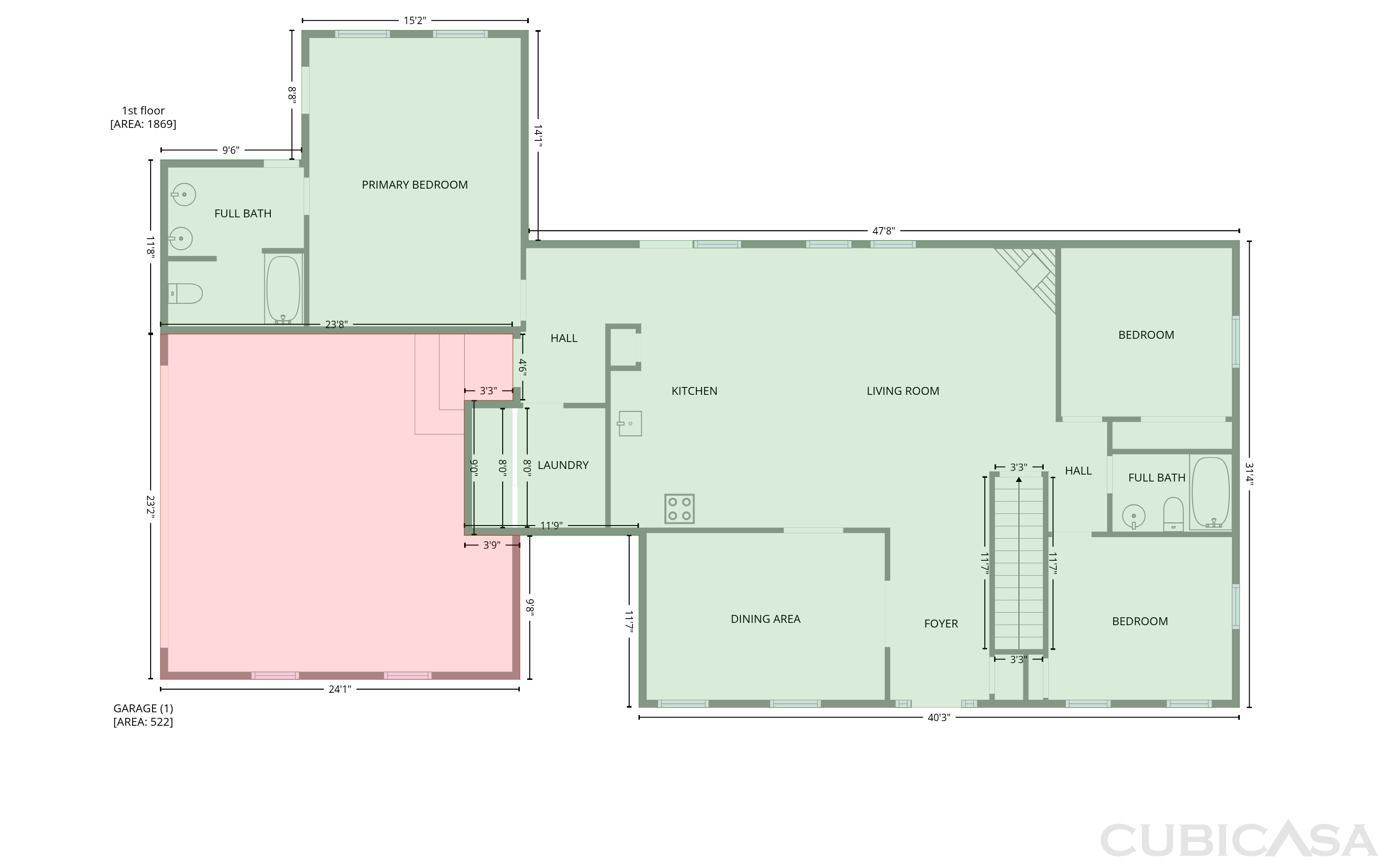 Second Floor of 3146 Lora Dr, Maryville, TN