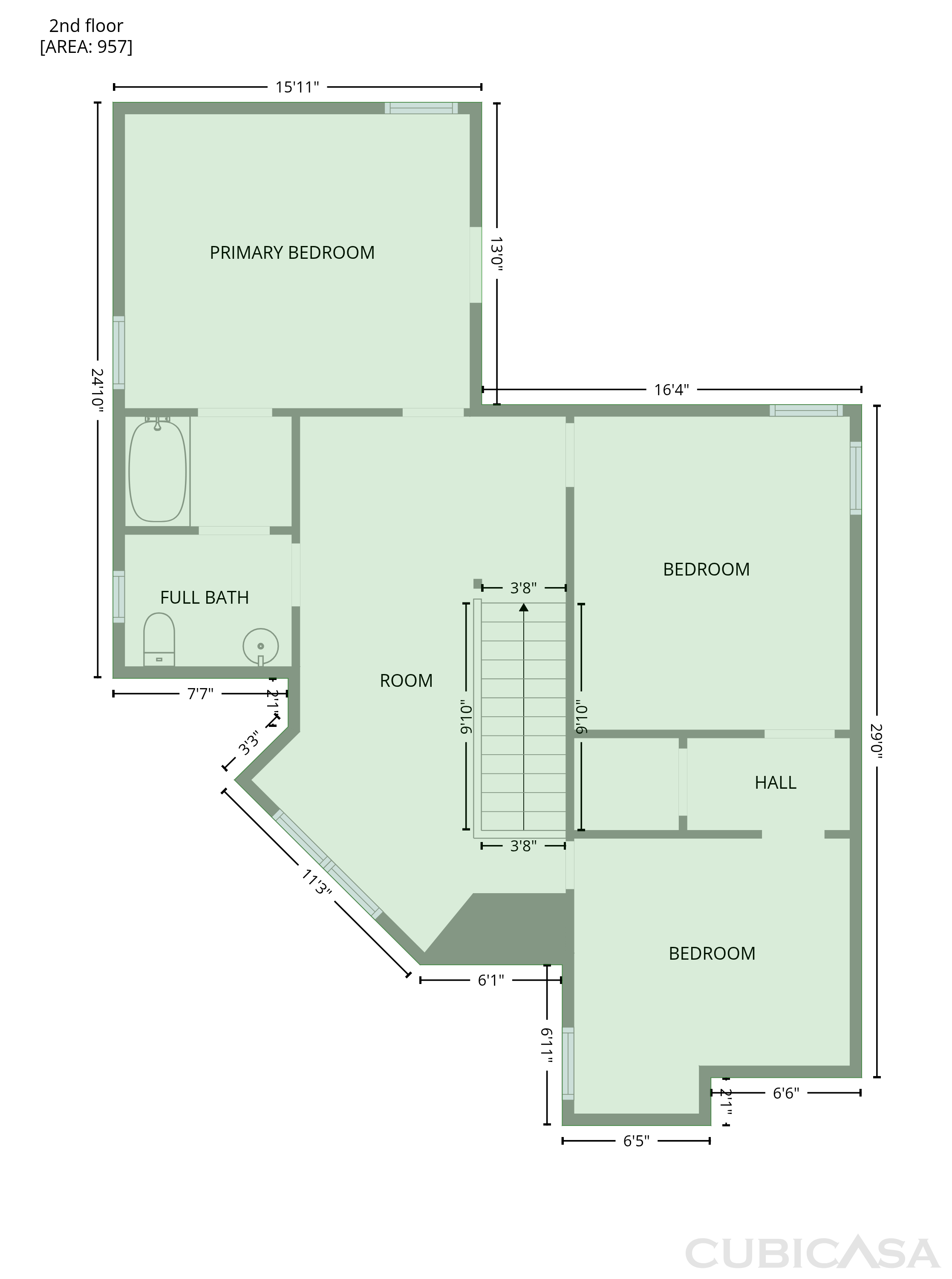 Second Floor of 5107 Chesterfield Pl, Arlington, TX