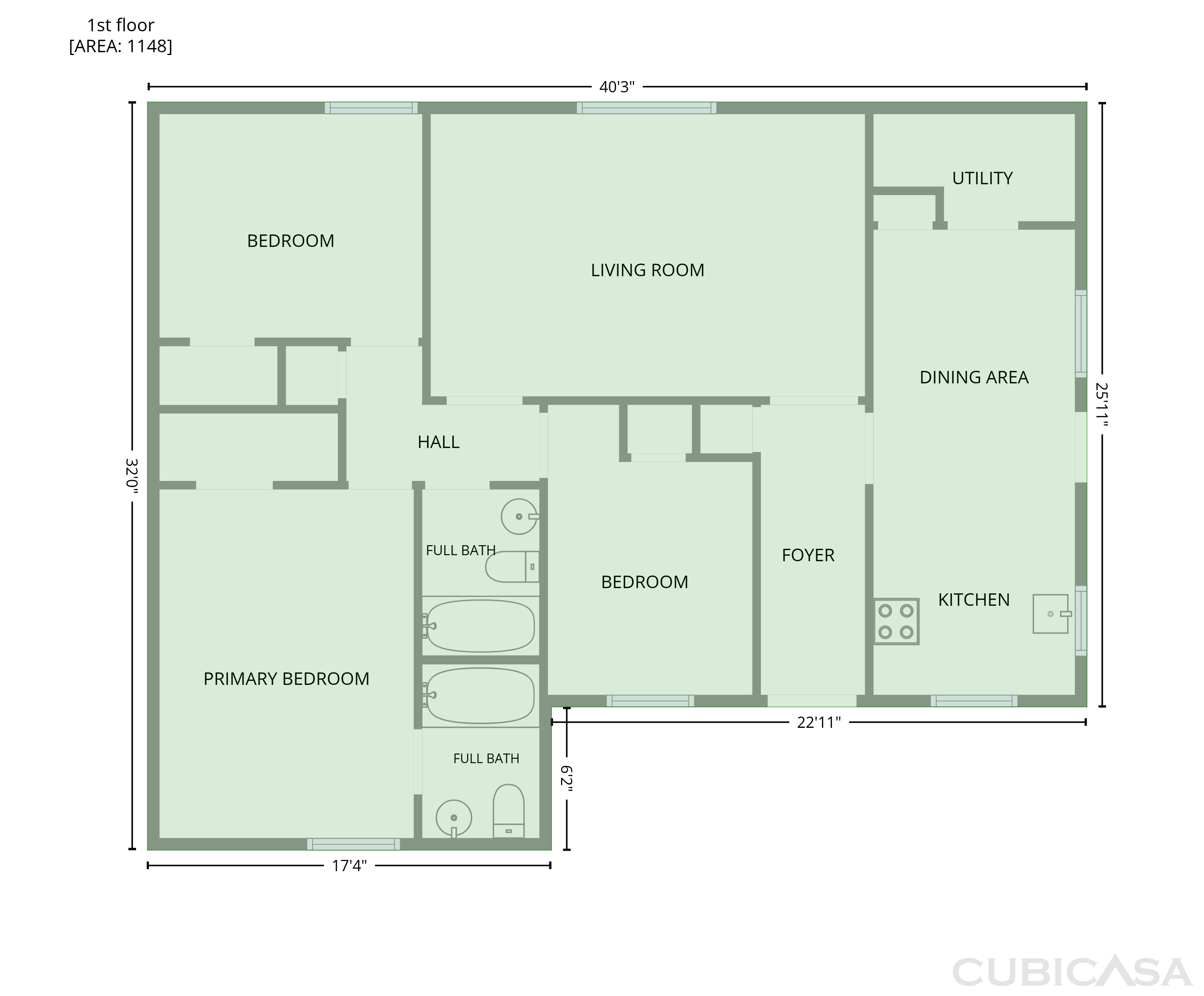 Main Floor of 330 Dreamland Ct, Winder, GA