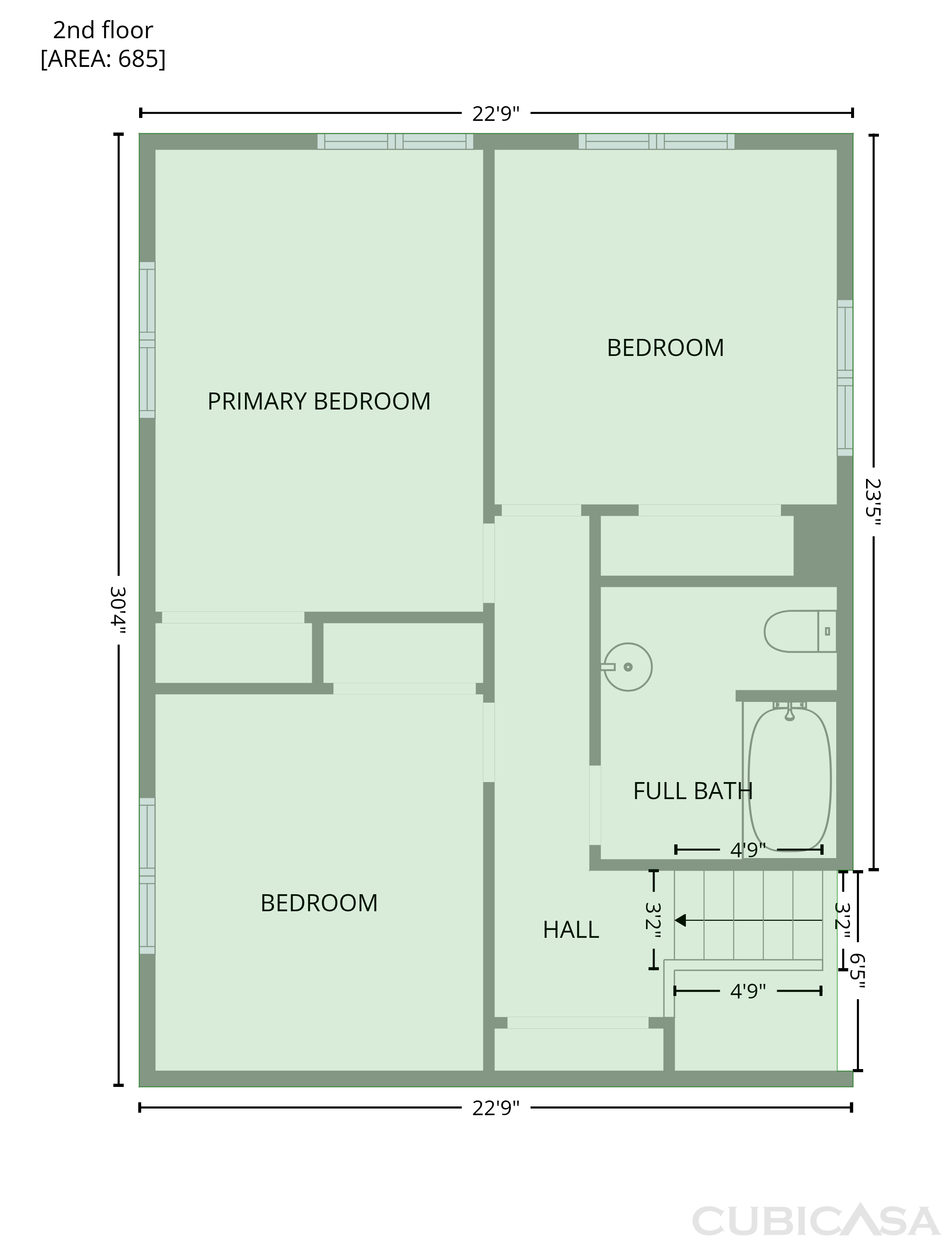 Third Floor of 3363 Independence St, Grove City, OH