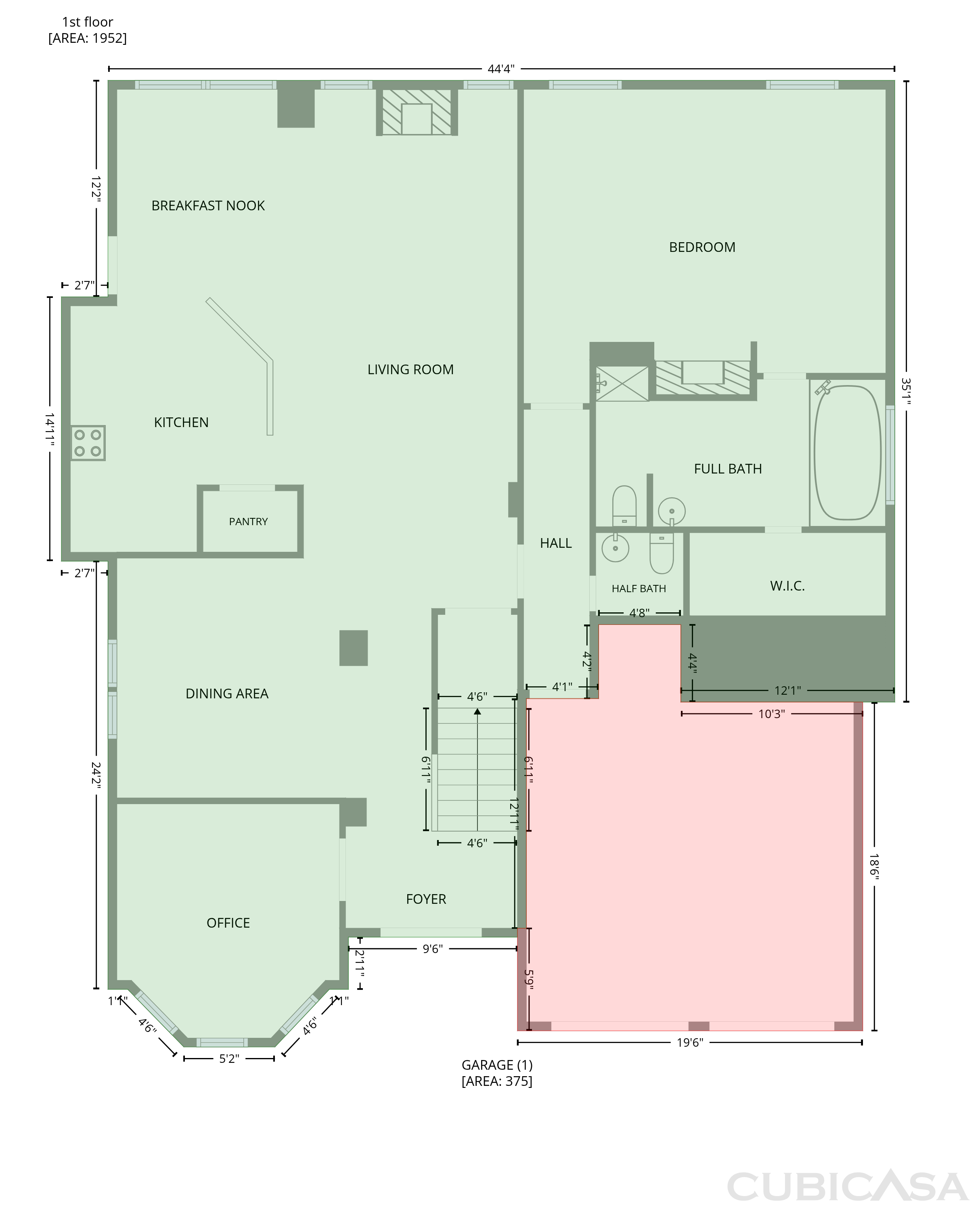 Main Floor of 106 Forestview Rd, Hickory Creek, TX