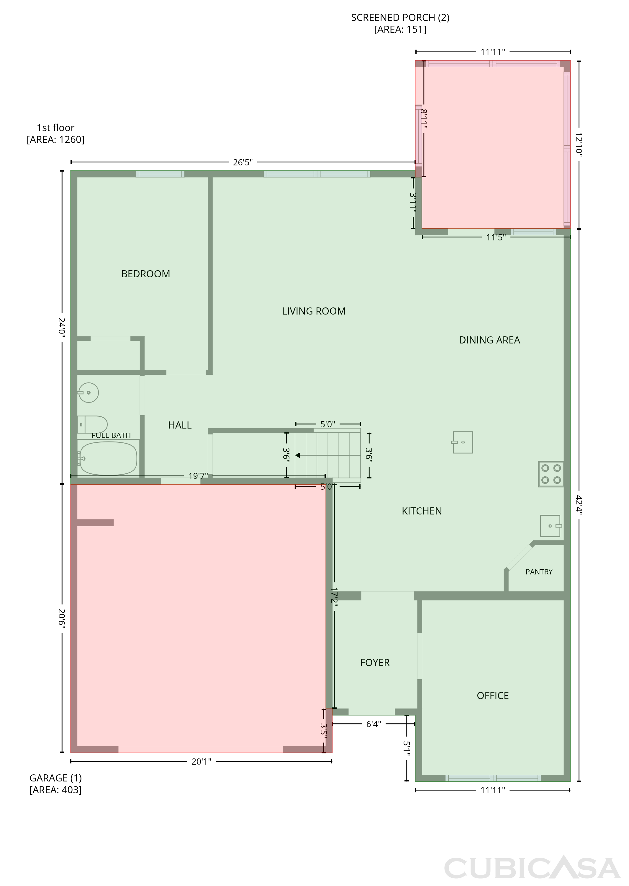 Main Floor of 301 Decatur Dr, Summerville, SC