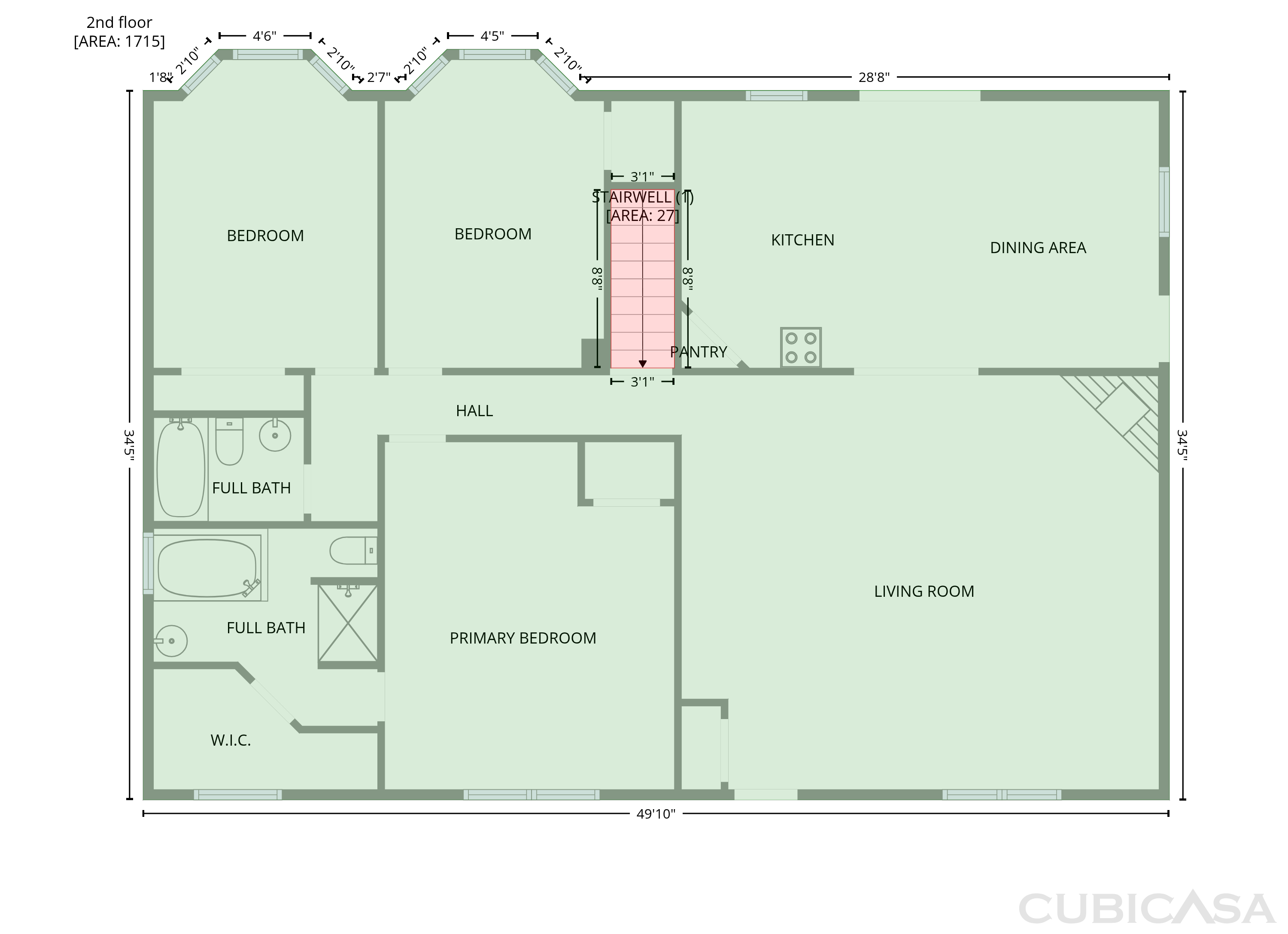 Second Floor of 1479 Billy Bullock Rd, Dallas, GA