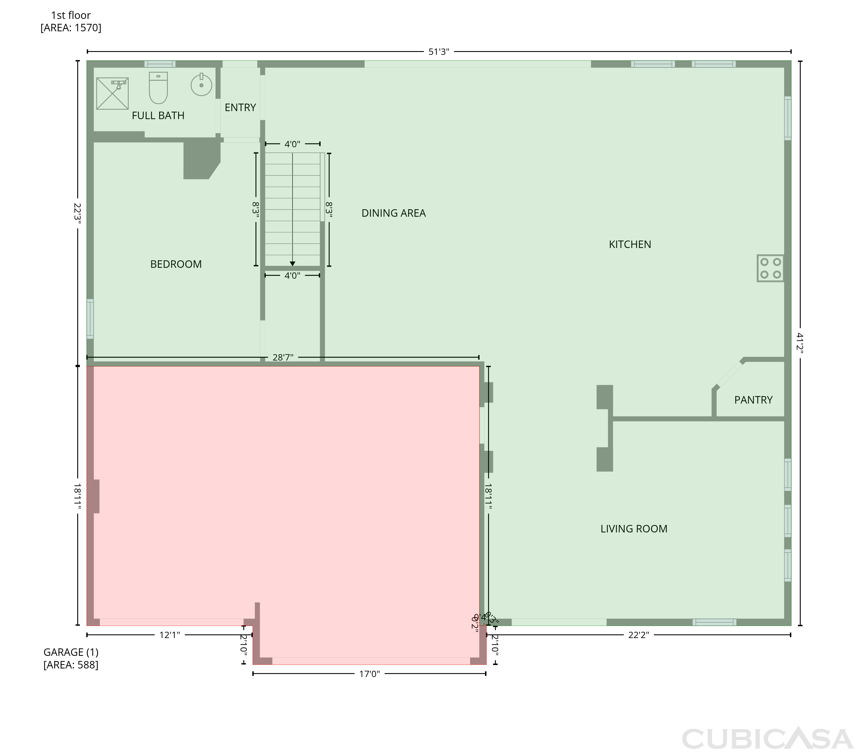 Main Floor of 11277 Rustic Timber Loop, San Antonio, FL