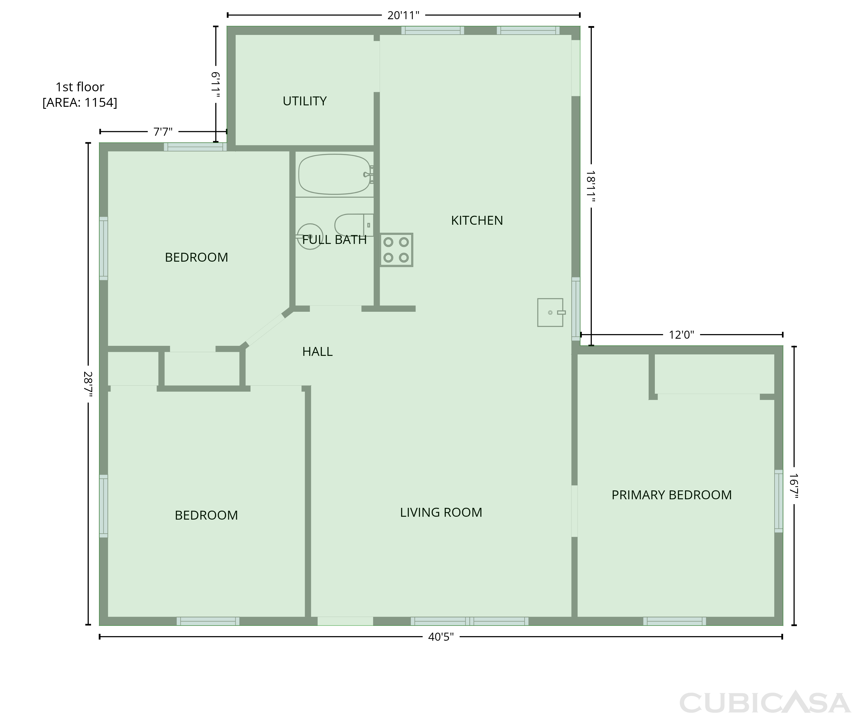 Main Floor of 120 White St, Hopkinsville, KY