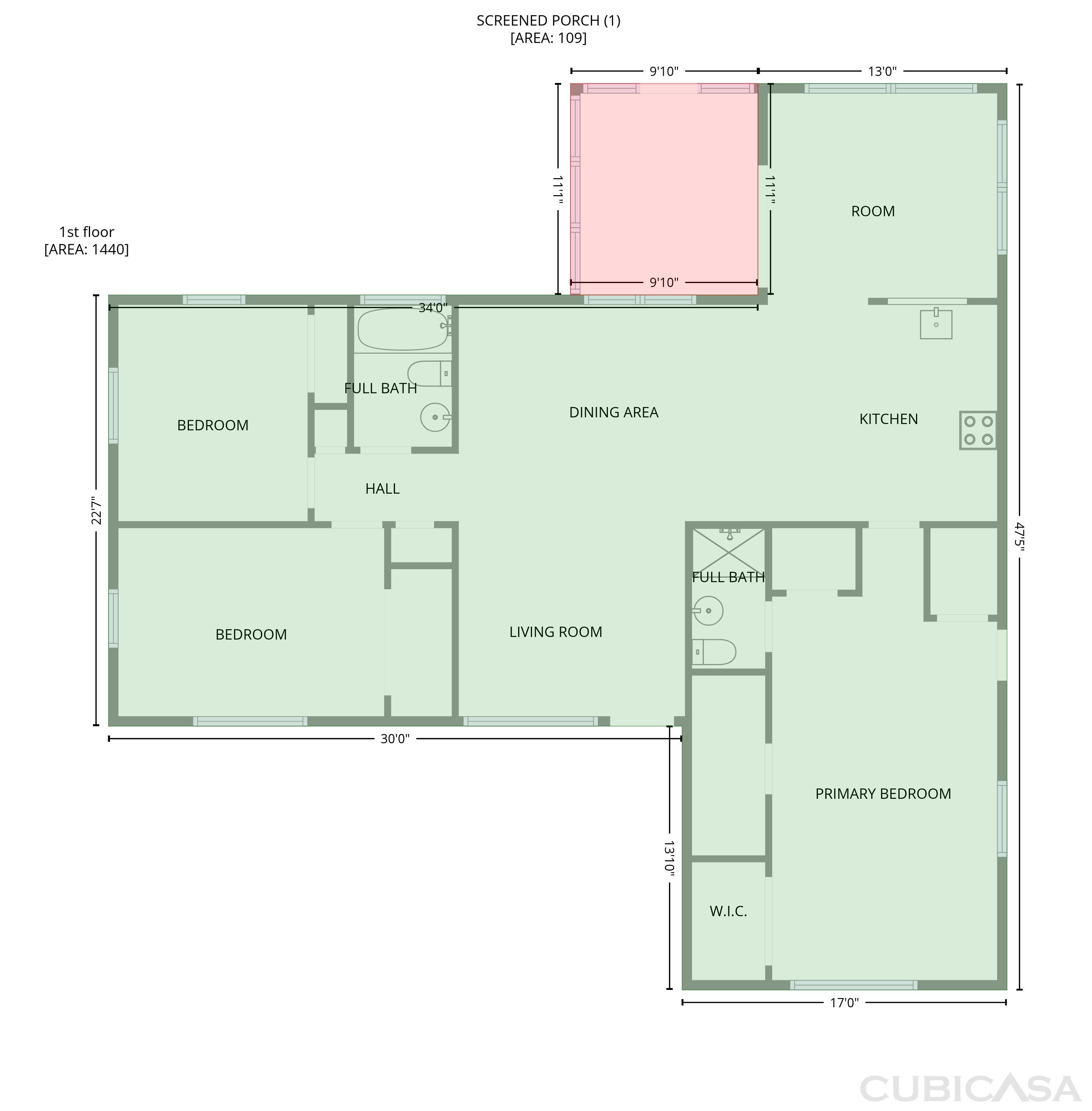 Main Floor of 3412 Nixon Rd, Holiday, FL