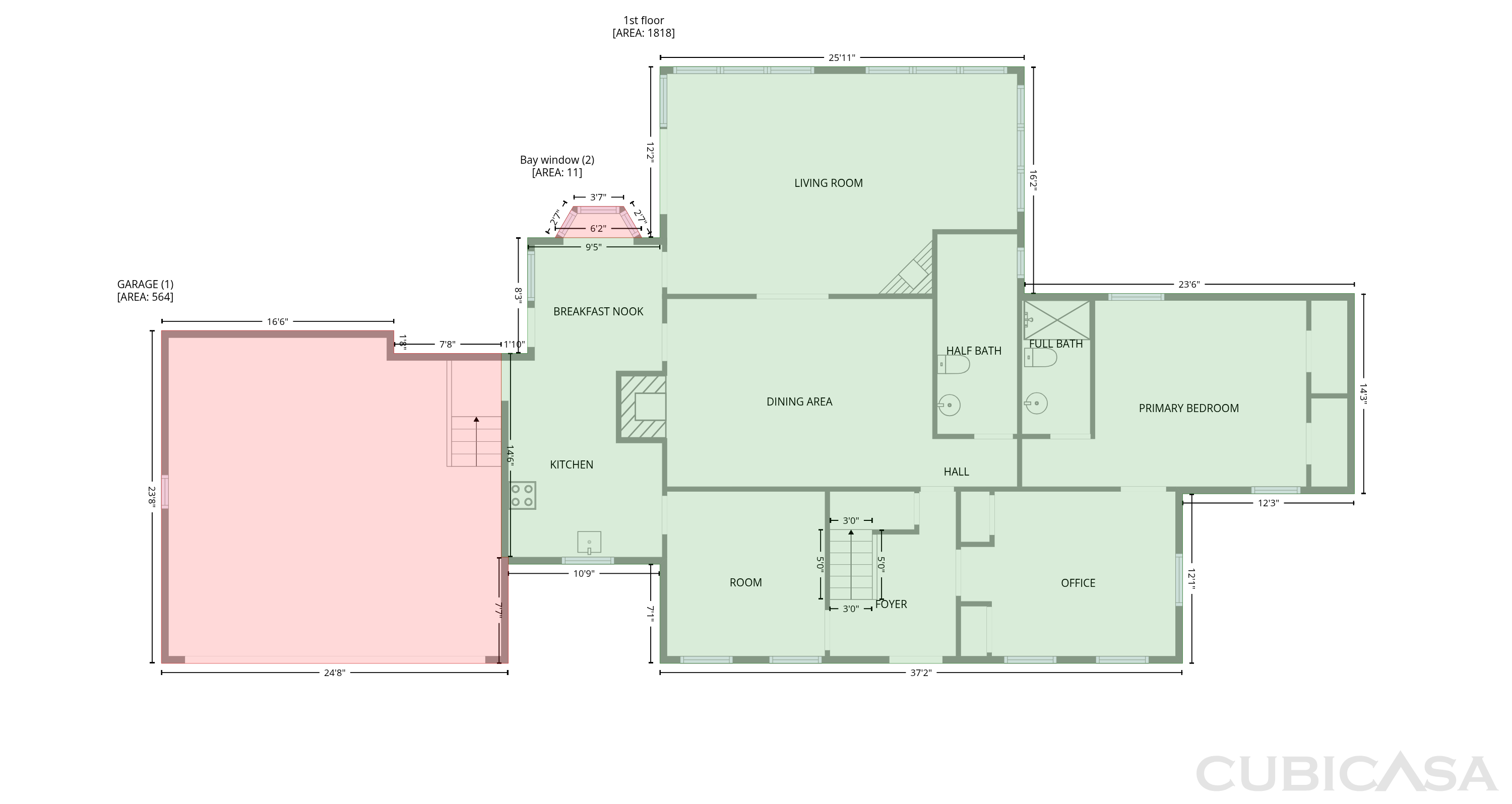 Second Floor of 102 Carmel Ct, Cary, NC