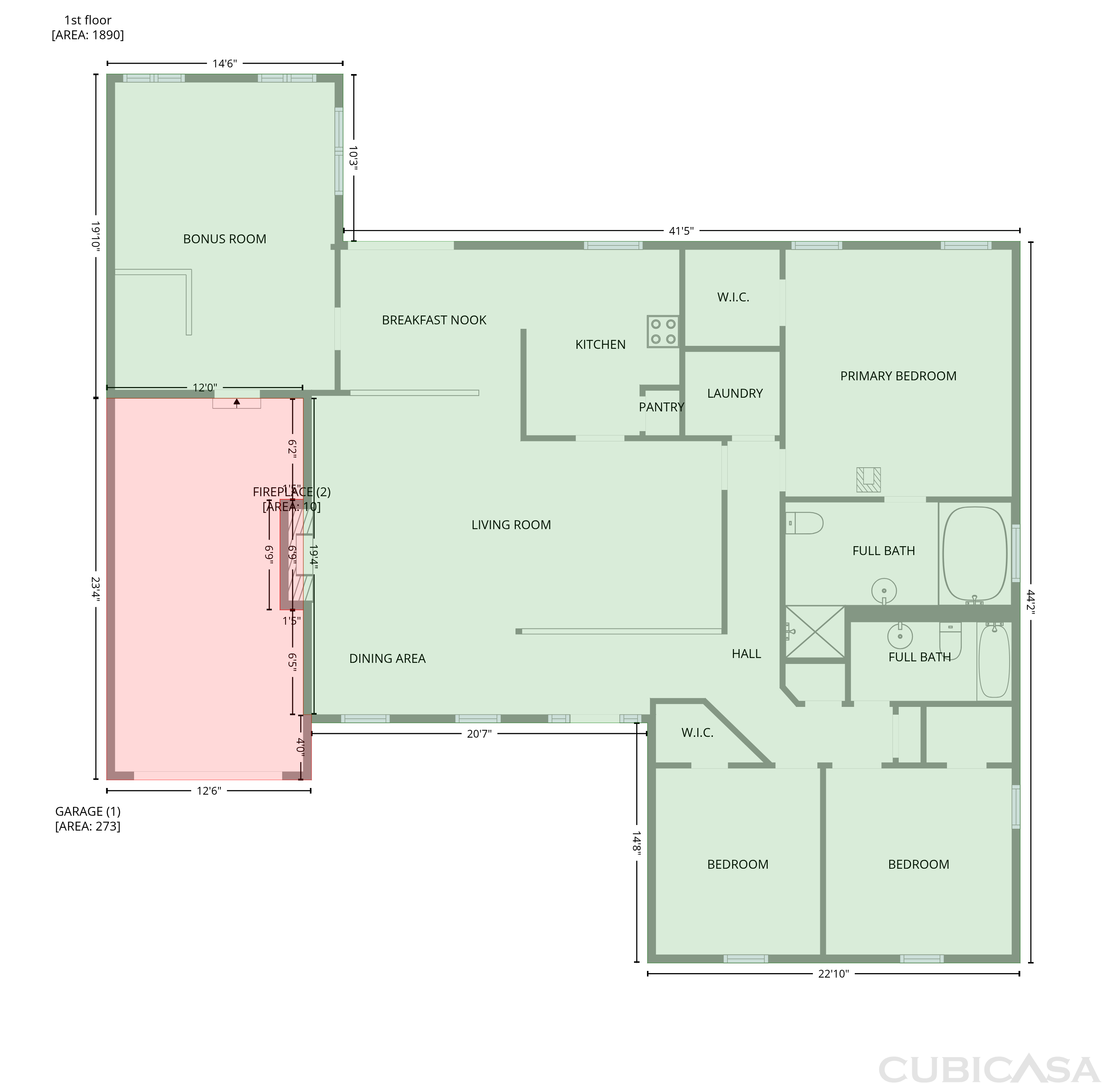 Main Floor of 300 Indigo Rd, Goose Creek, SC