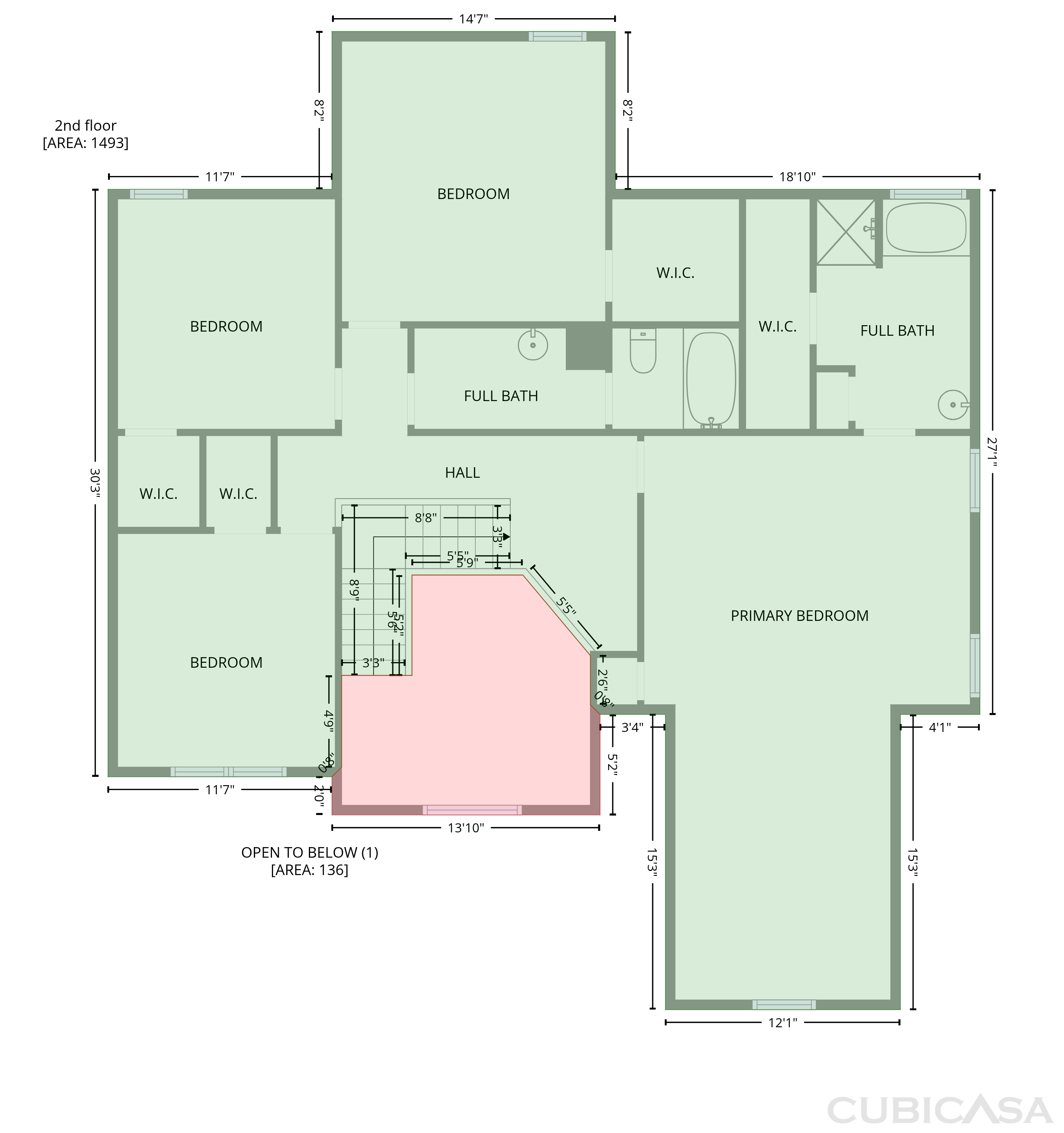 Second Floor of 2925 Lake Port Dr, Snellville, GA