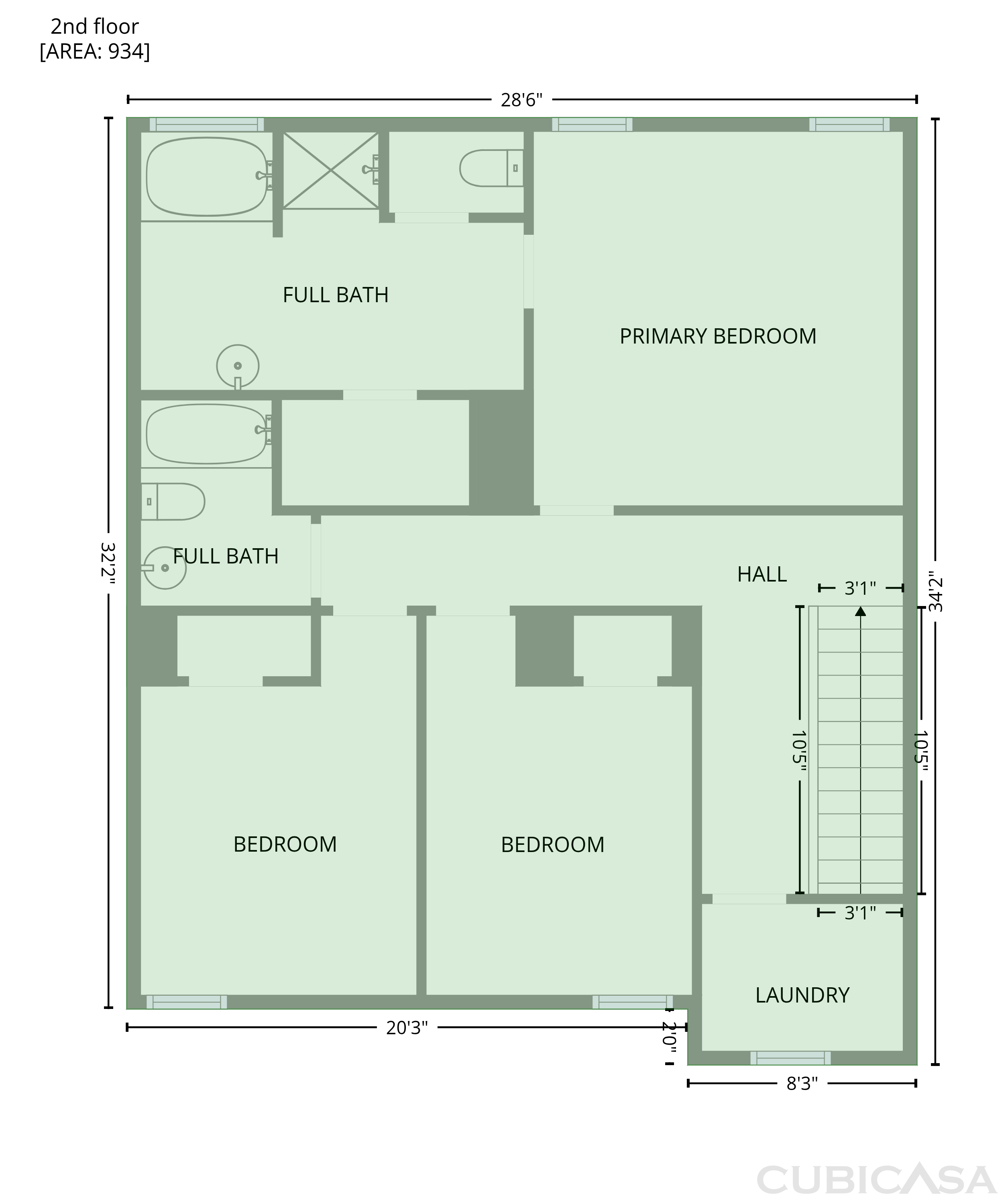 Second Floor of 249 Knight Valley Cir, Columbia, SC