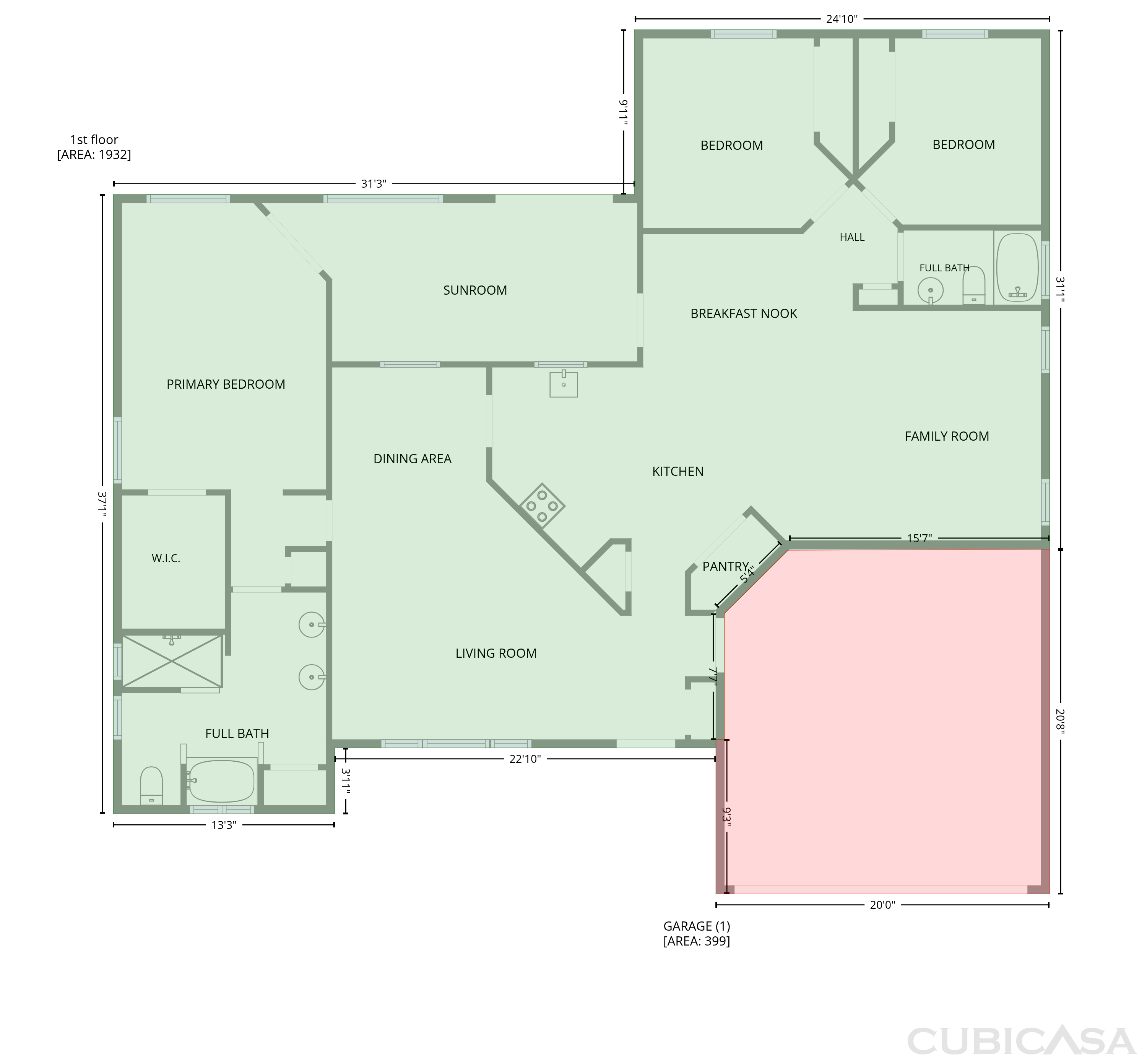 Main Floor of 11535 Clair Pl, Clermont, FL