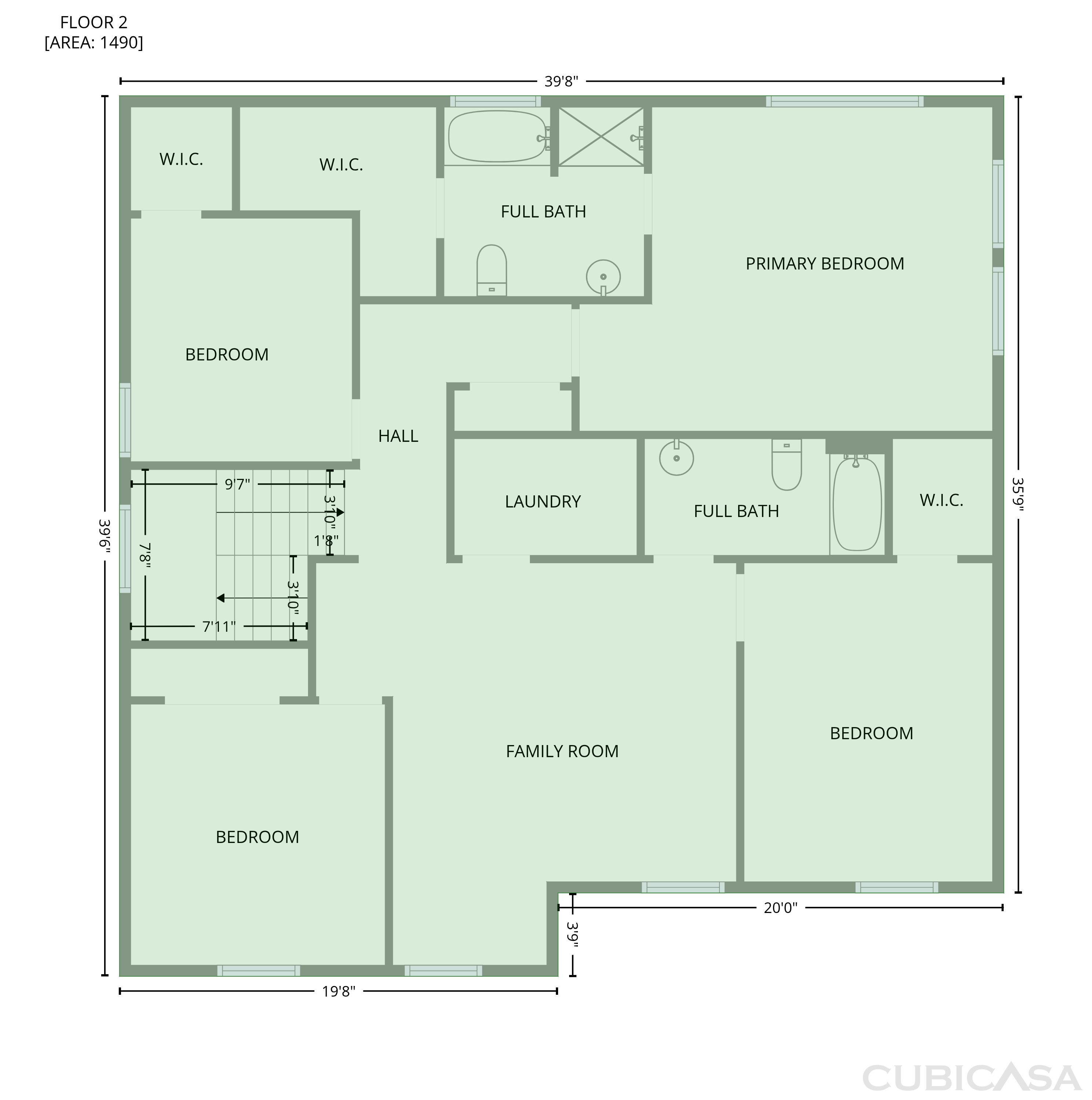 Second Floor of 617 Big Stone Dr, Sunbury, OH